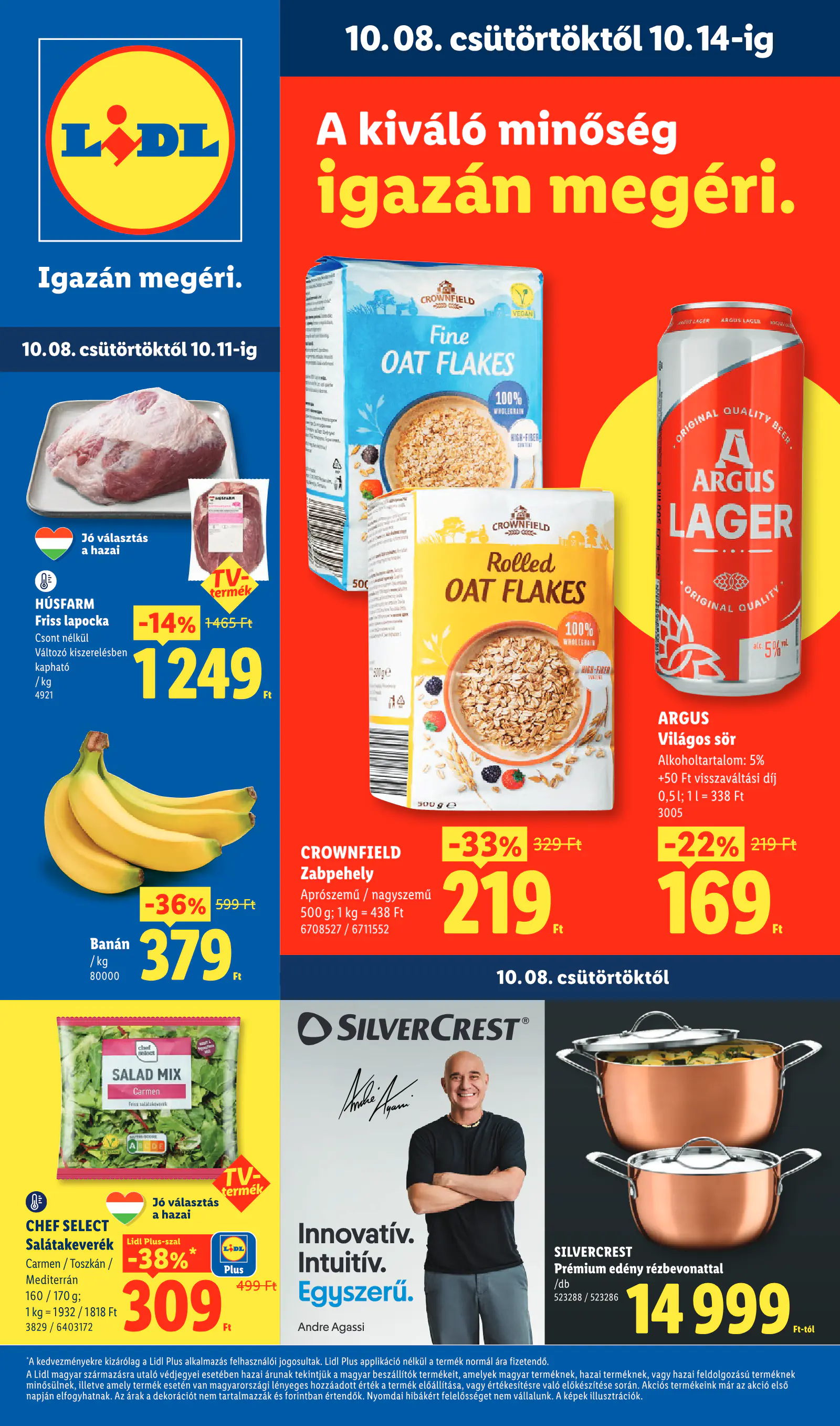 Lidl akciós újság, 41. hét, 1. oldal (okt. 8–14.)
