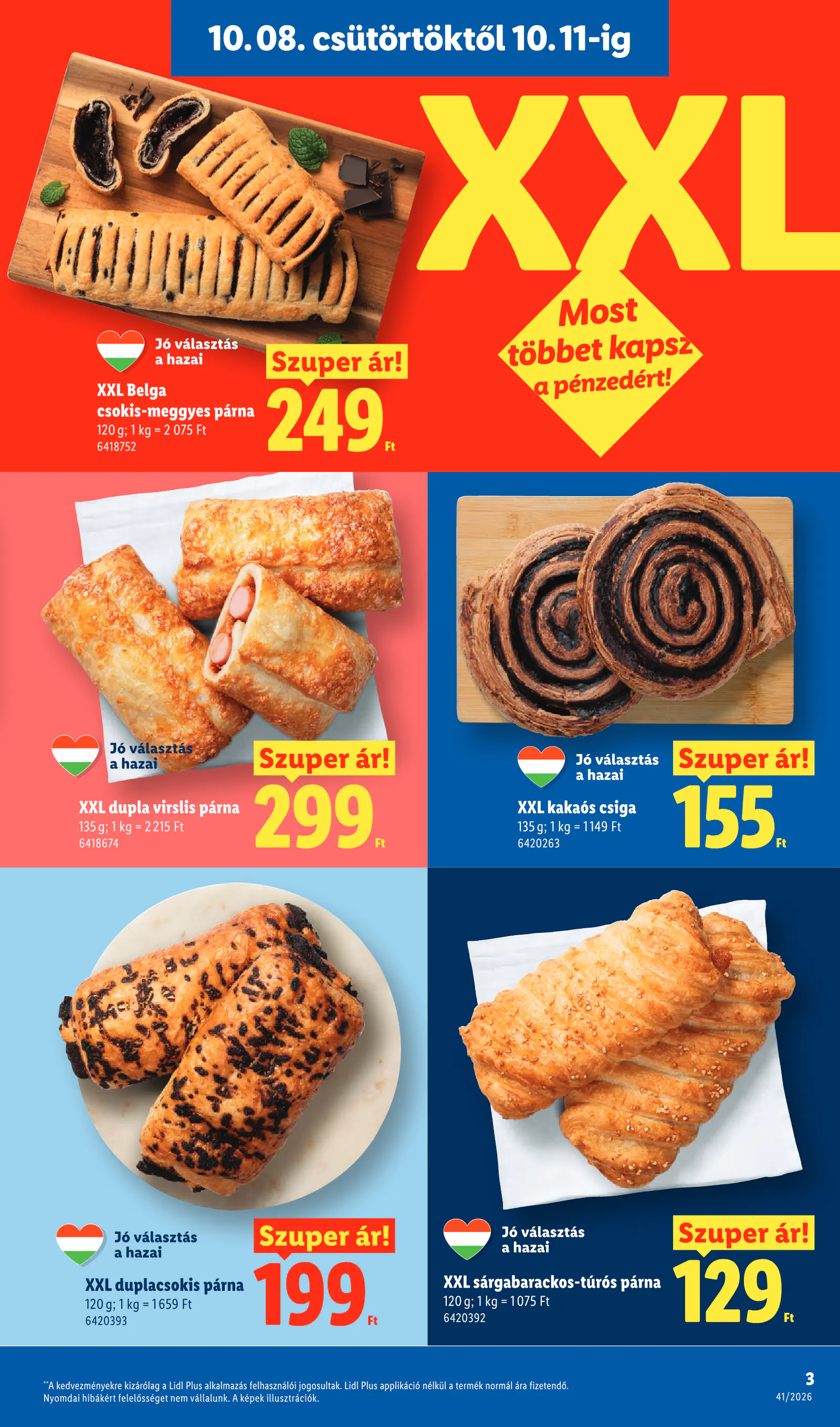 Lidl akciós újság, 41. hét, 3. oldal (okt. 8–14.)