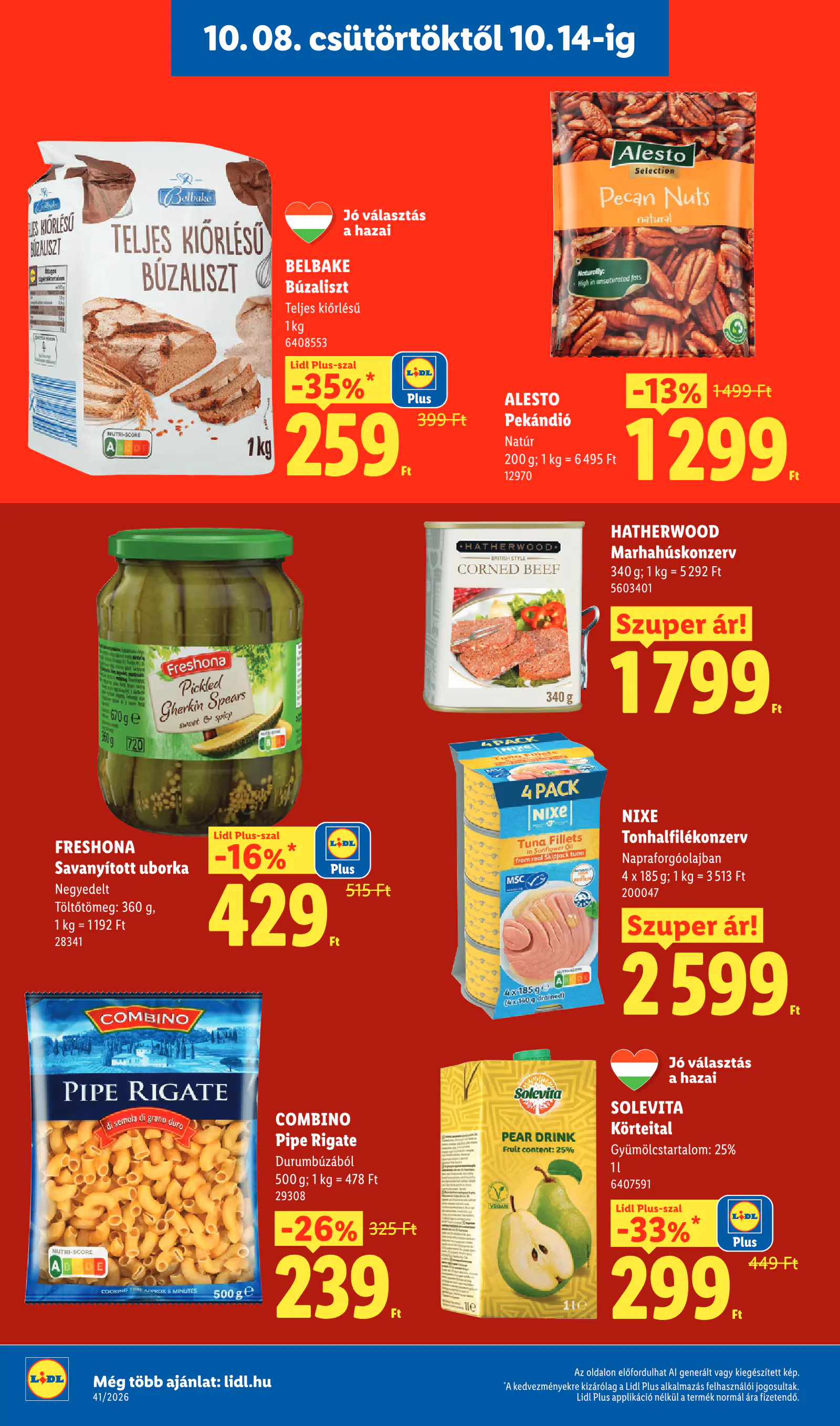 Lidl akciós újság, 41. hét, 12. oldal (okt. 8–14.)