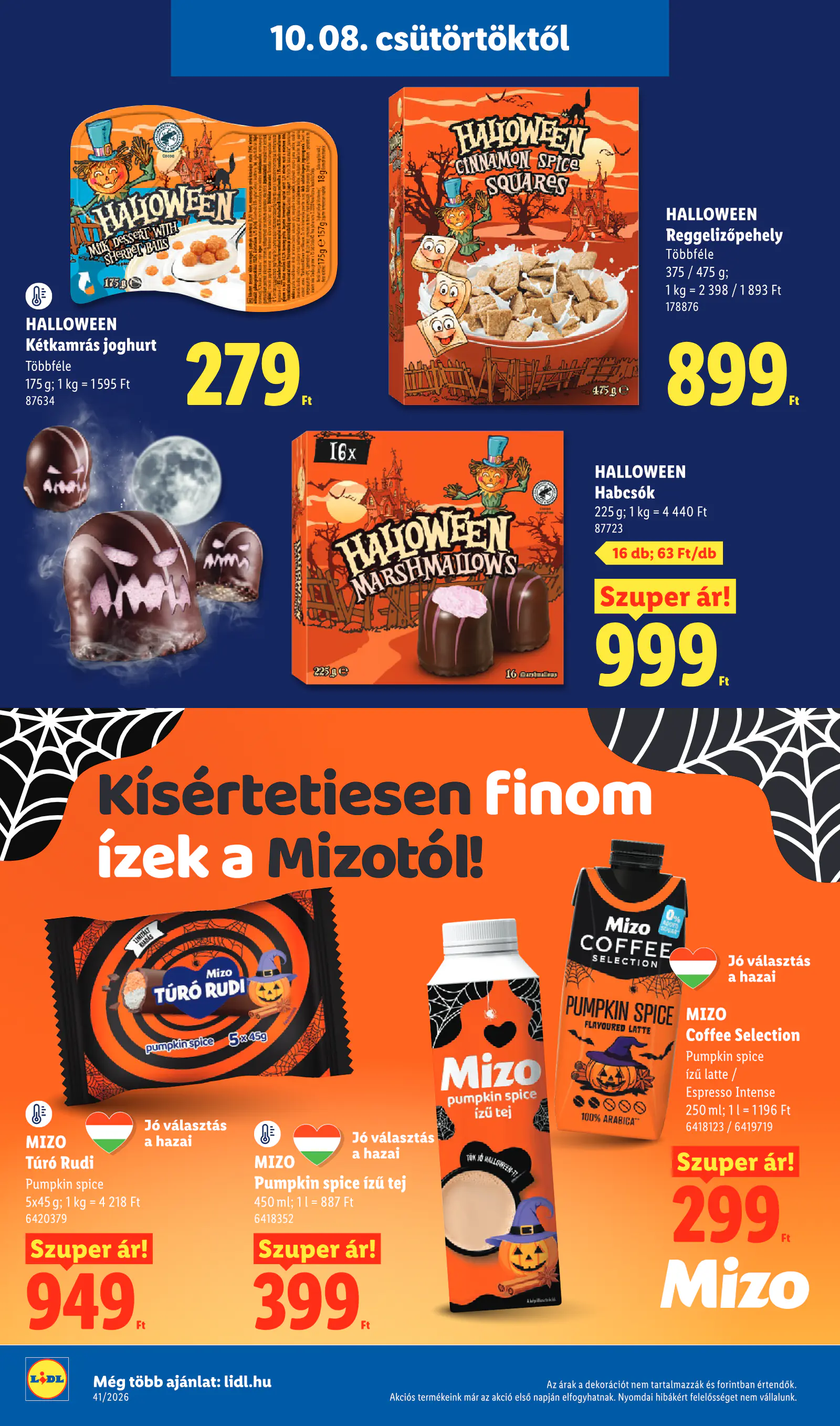 Lidl akciós újság, 41. hét, 24. oldal (okt. 8–14.)