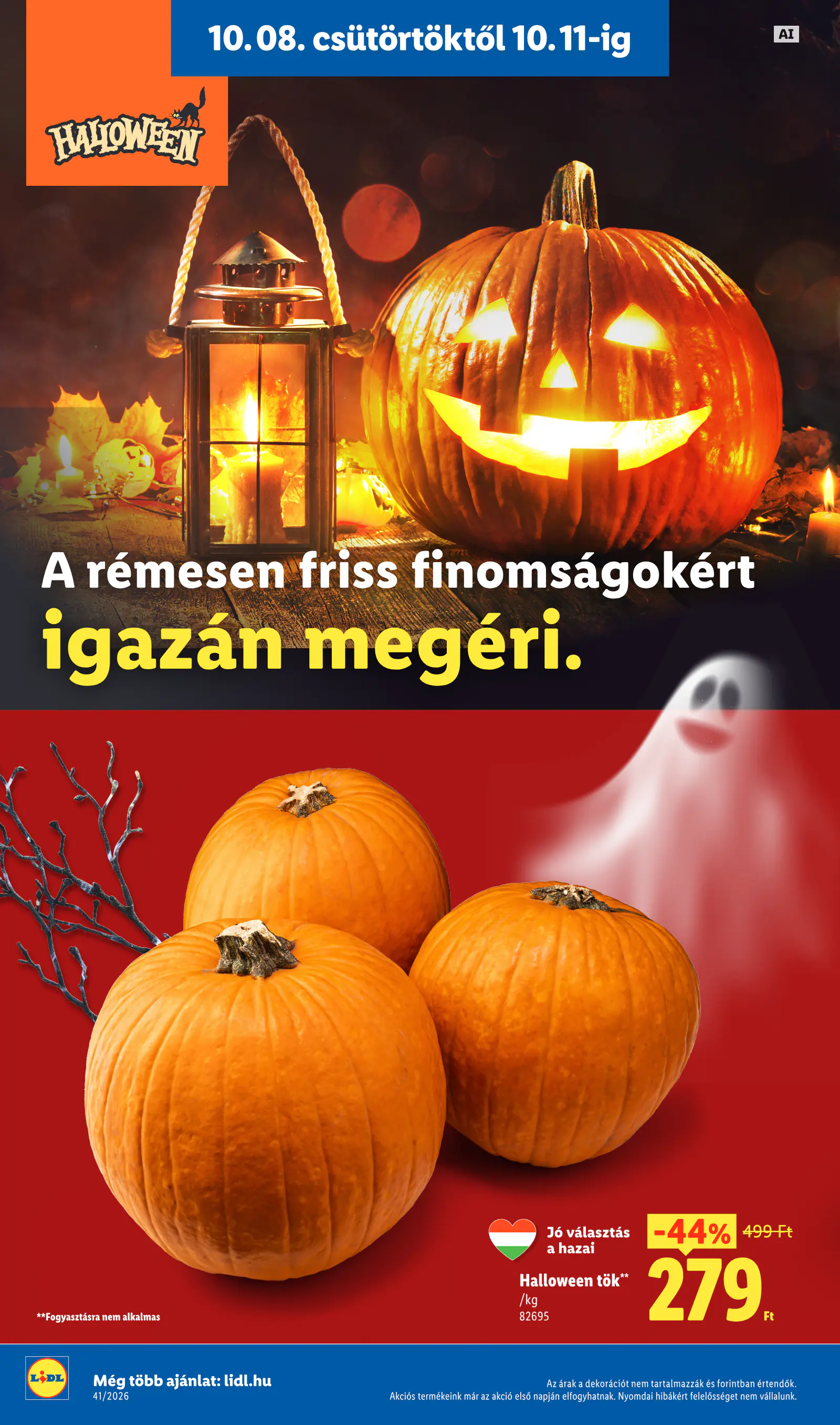Lidl akciós újság, 41. hét, 28. oldal (okt. 8–14.)