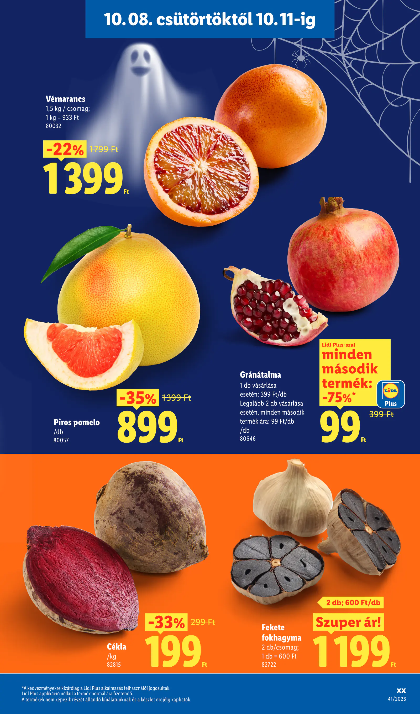 Lidl akciós újság, 41. hét, 29. oldal (okt. 8–14.)