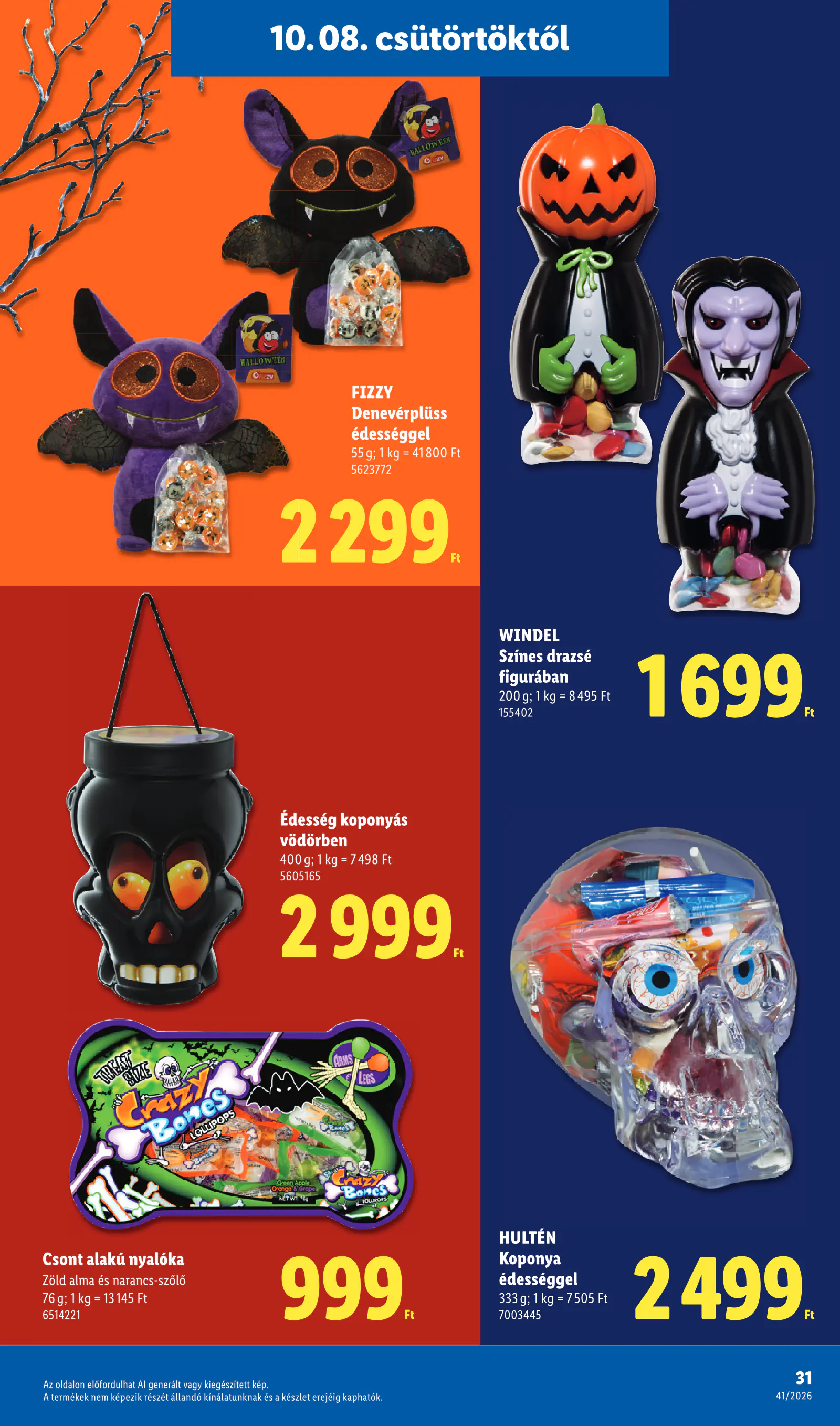 Lidl akciós újság, 41. hét, 31. oldal (okt. 8–14.)