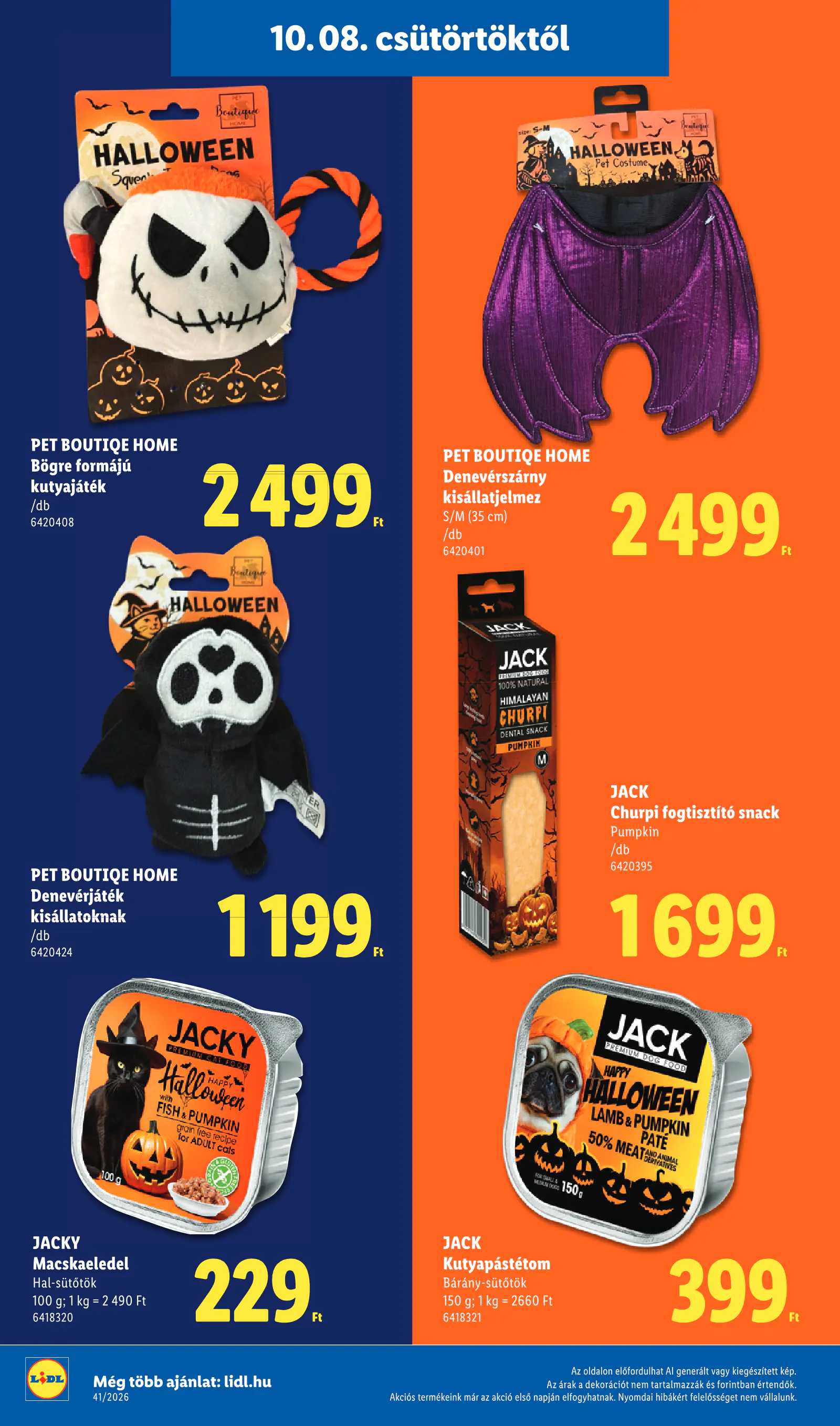 Lidl akciós újság, 41. hét, 34. oldal (okt. 8–14.)