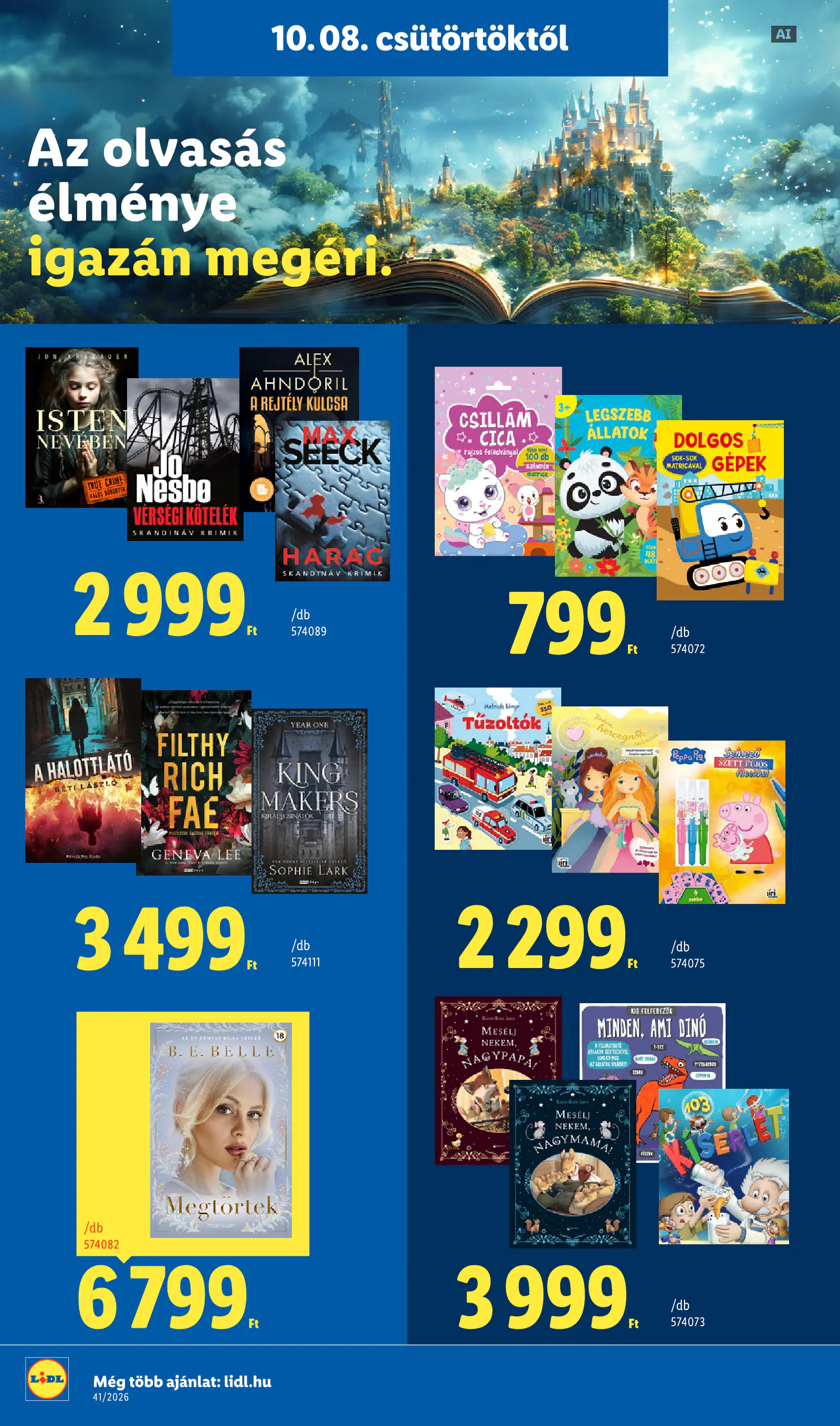 Lidl akciós újság, 41. hét, 48. oldal (okt. 8–14.)