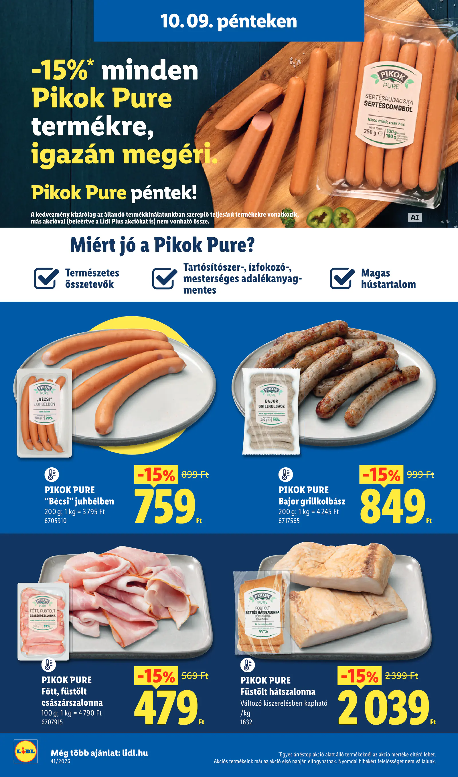 Lidl akciós újság, 41. hét, 50. oldal (okt. 8–14.)