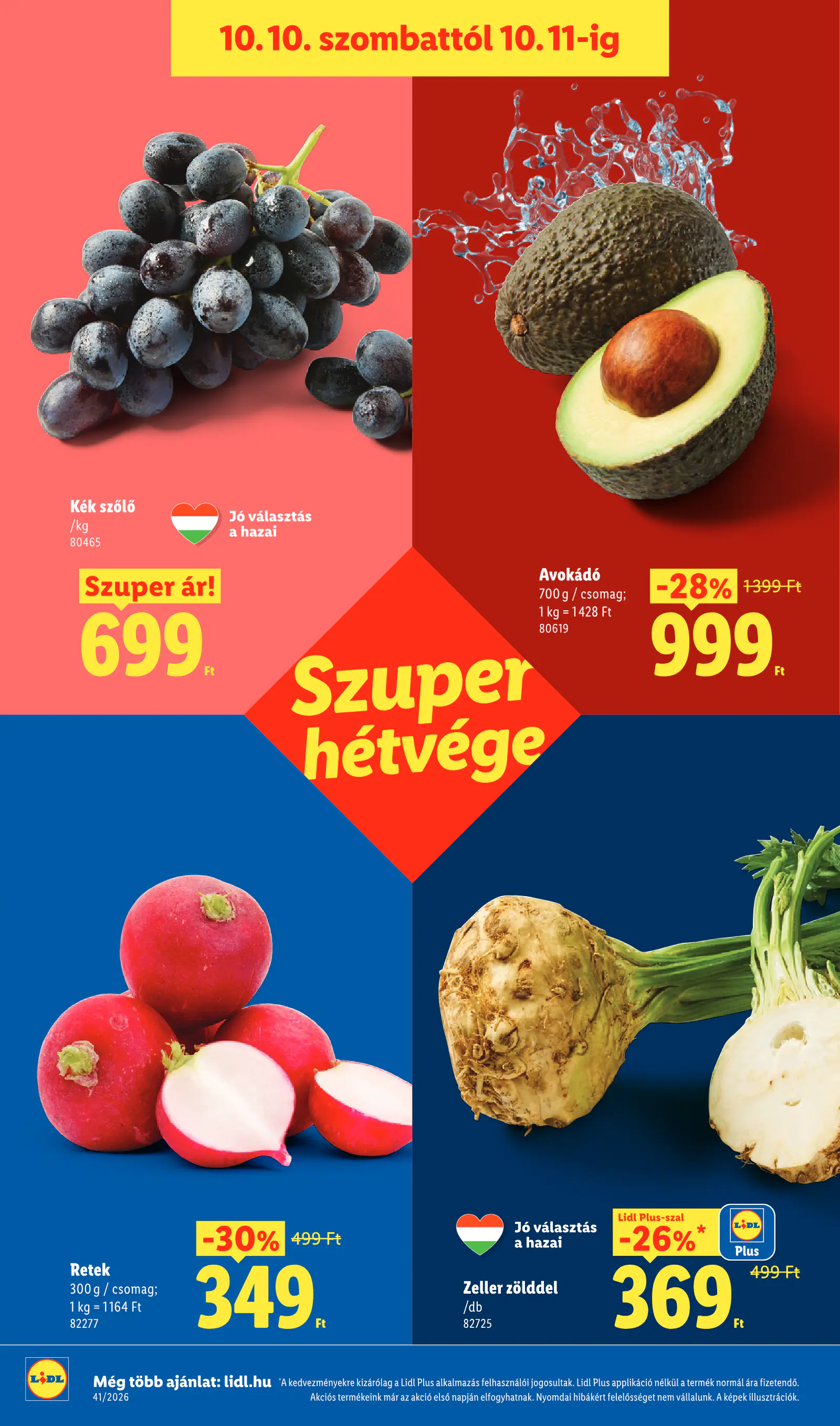 Lidl akciós újság, 41. hét, 54. oldal (okt. 8–14.)