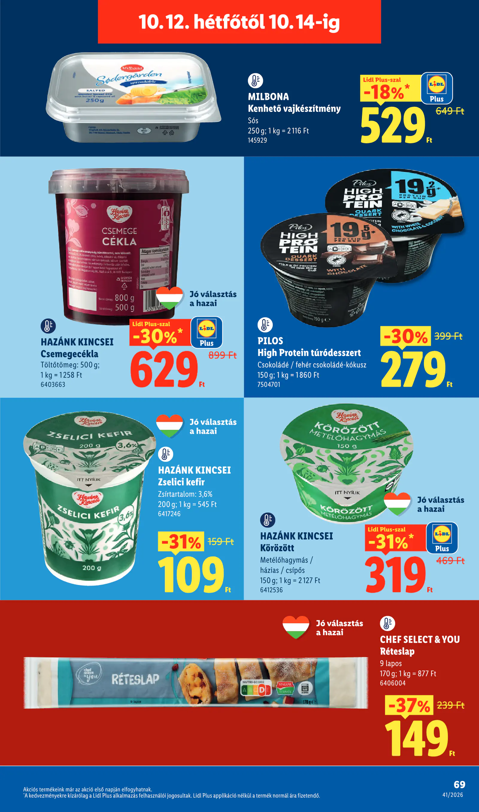 Lidl akciós újság, 41. hét, 69. oldal (okt. 8–14.)