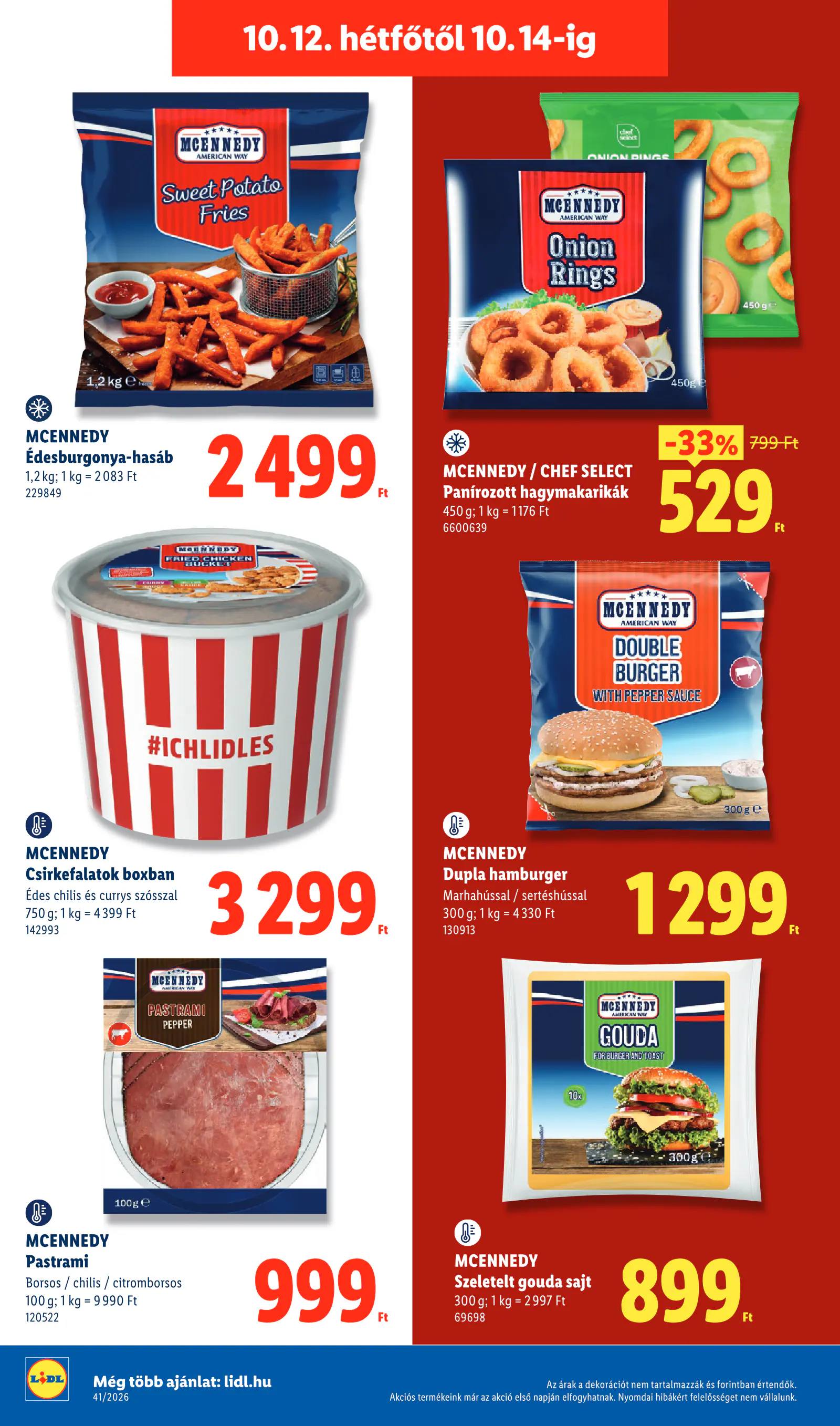 Lidl akciós újság, 41. hét, 72. oldal (okt. 8–14.)
