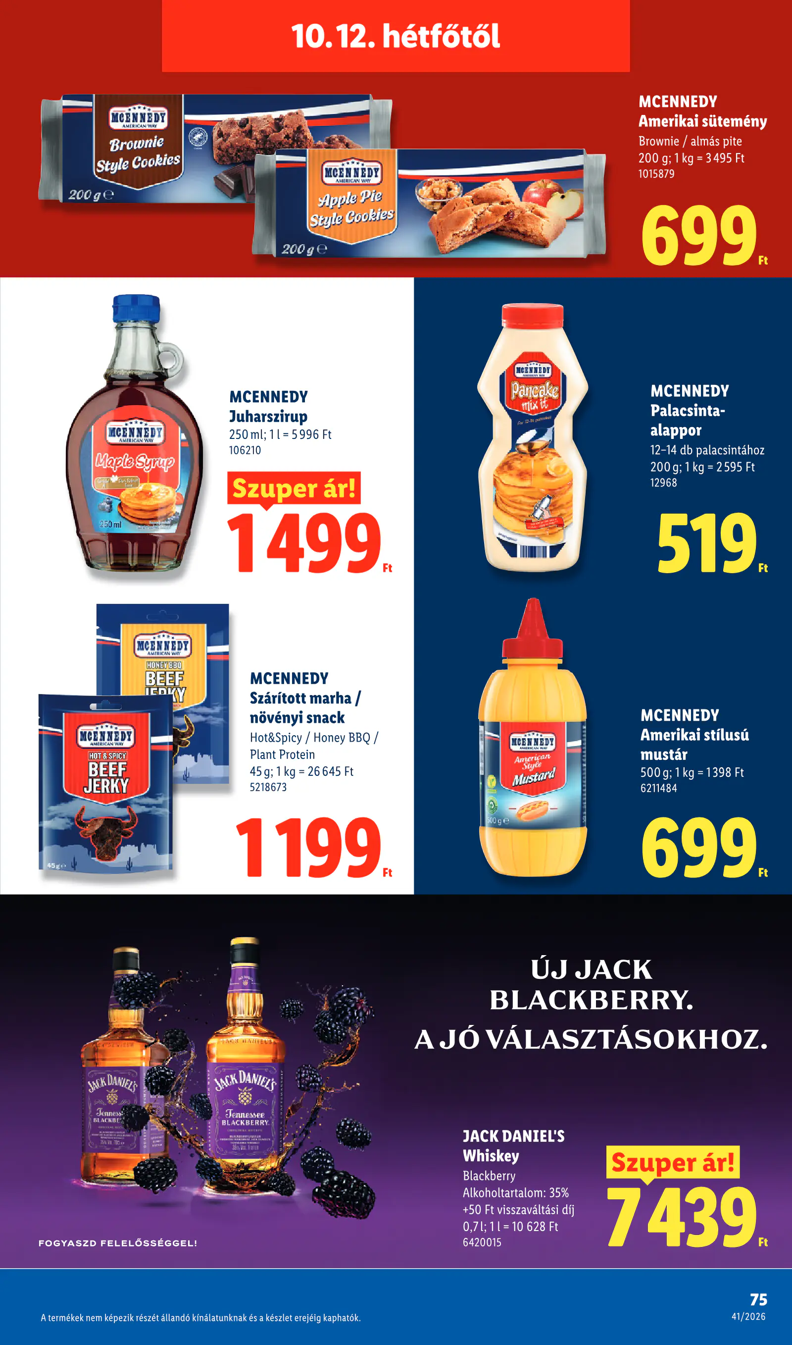 Lidl akciós újság, 41. hét, 75. oldal (okt. 8–14.)