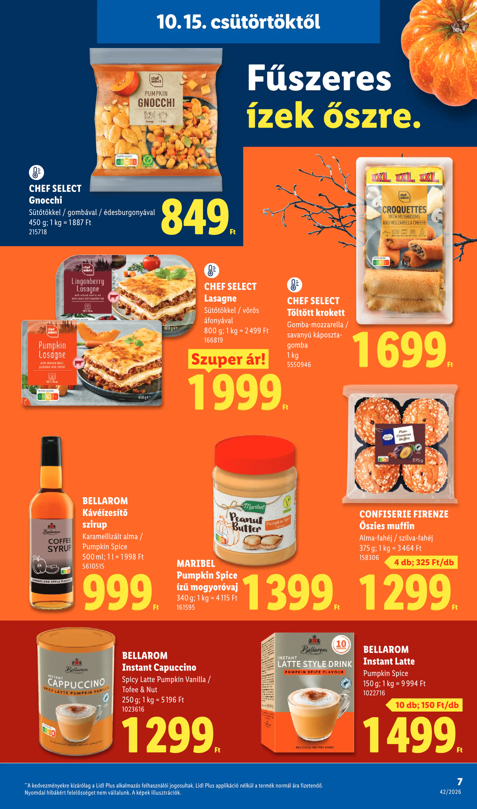 Lidl akciós újság, 42. hét, 7. oldal (okt. 15–21.)