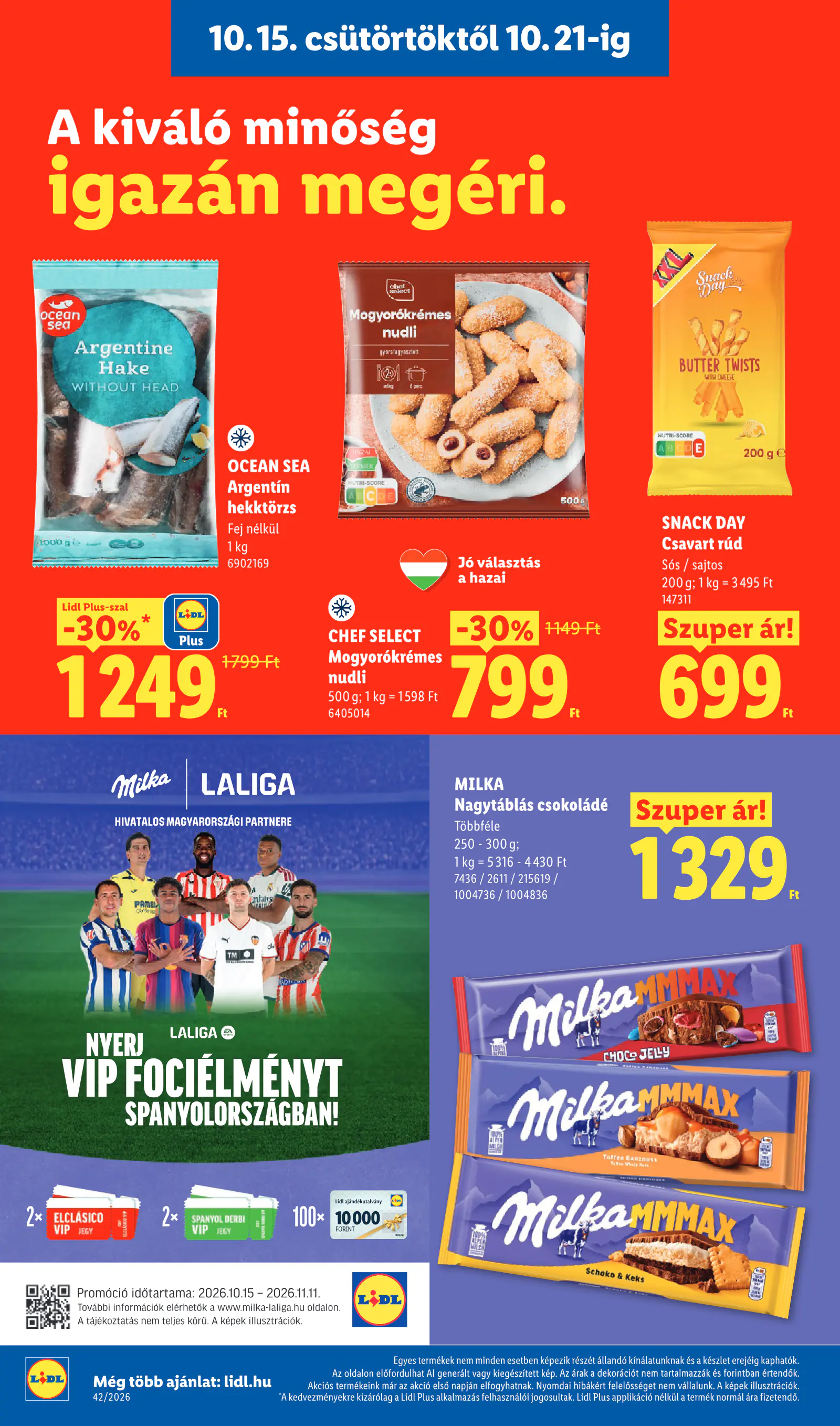 Lidl akciós újság, 42. hét, 12. oldal (okt. 15–21.)