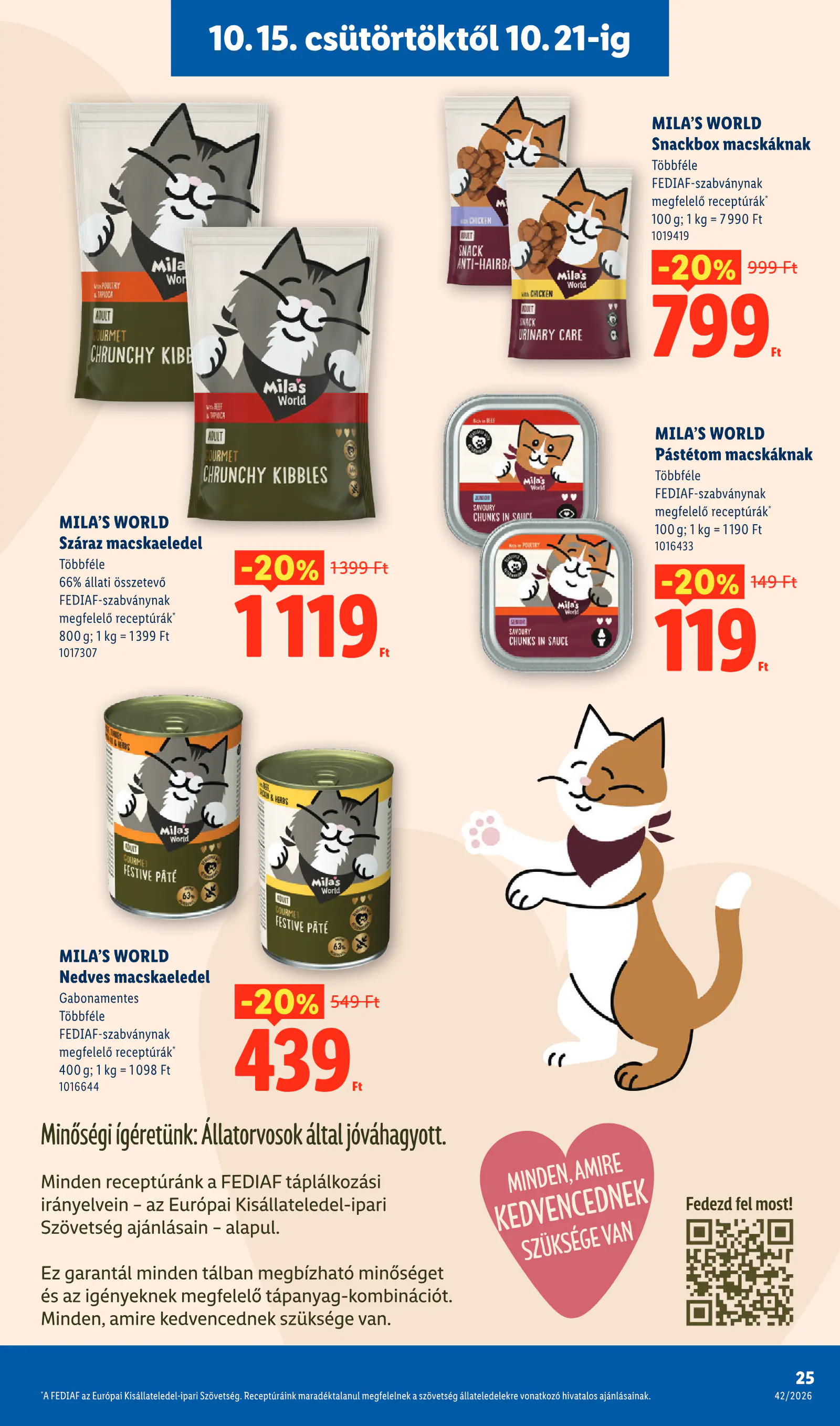 Lidl akciós újság, 42. hét, 25. oldal (okt. 15–21.)