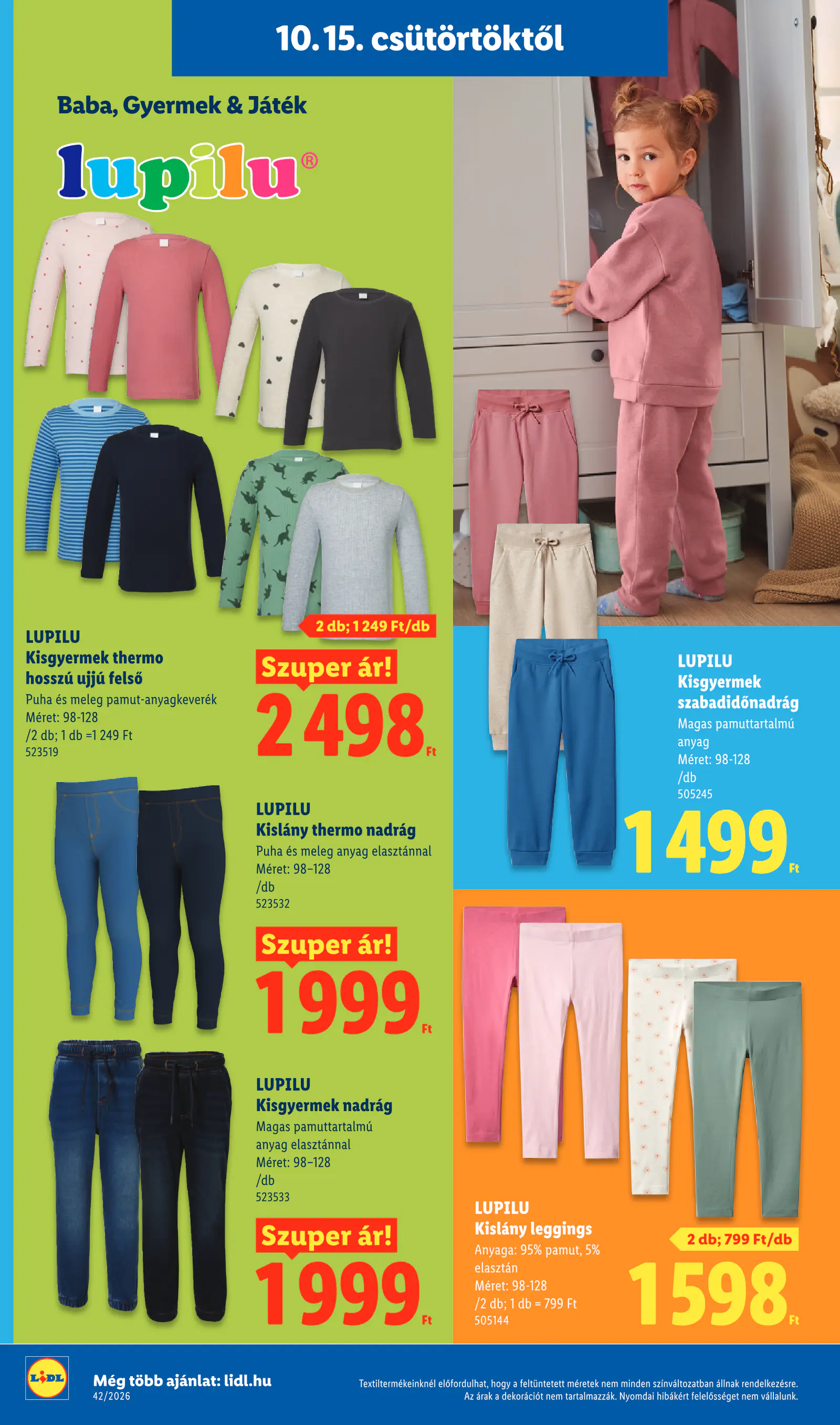 Lidl akciós újság, 42. hét, 34. oldal (okt. 15–21.)