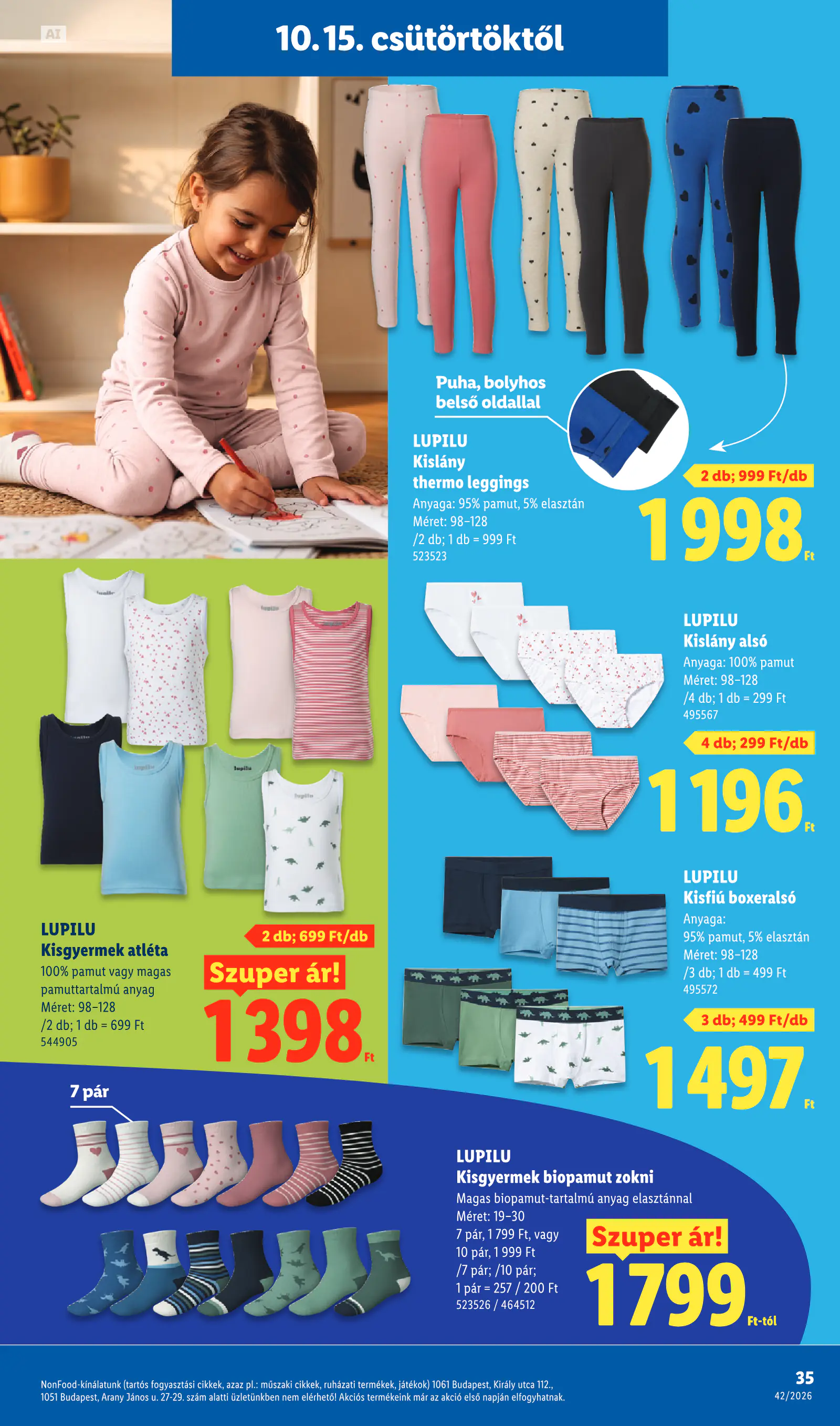 Lidl akciós újság, 42. hét, 35. oldal (okt. 15–21.)