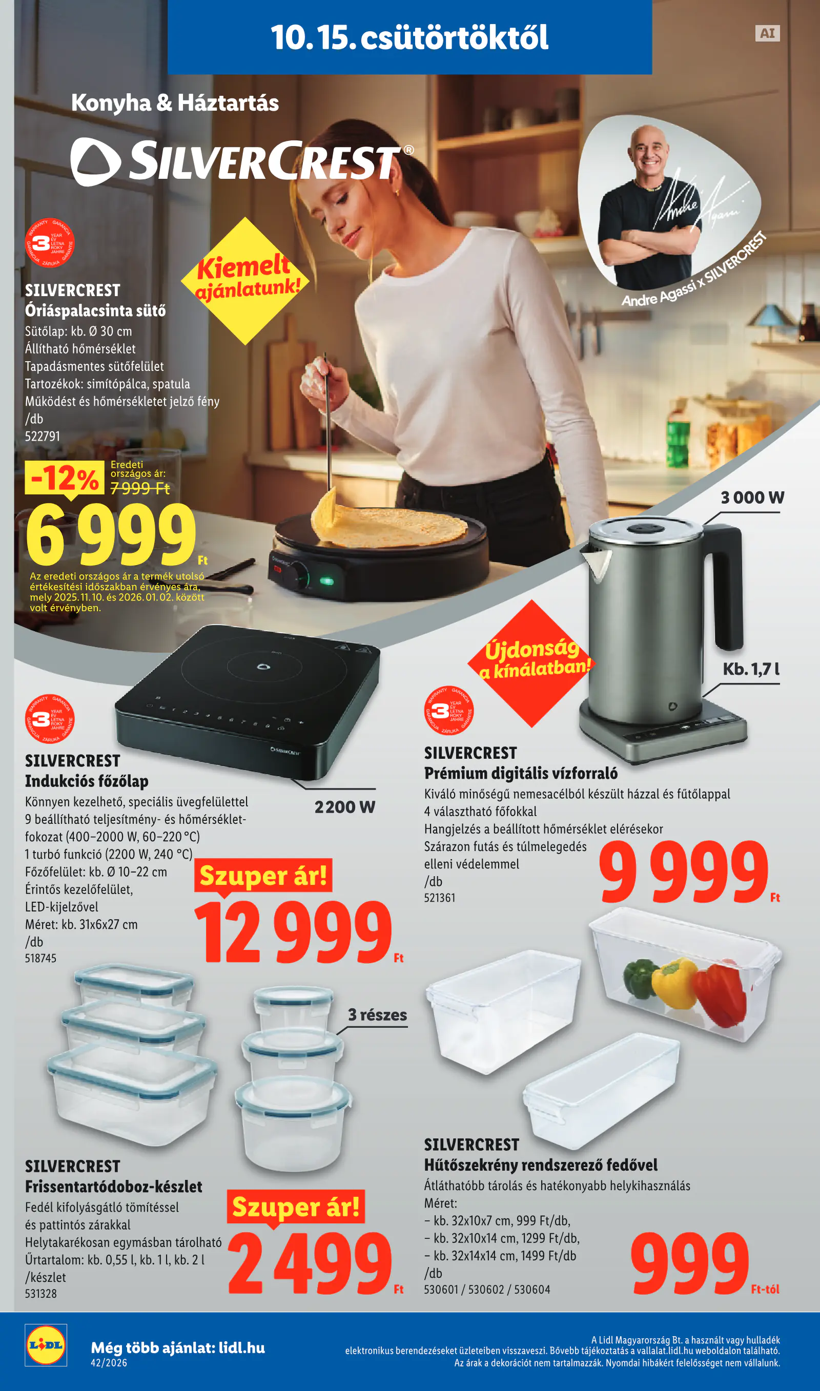 Lidl akciós újság, 42. hét, 38. oldal (okt. 15–21.)