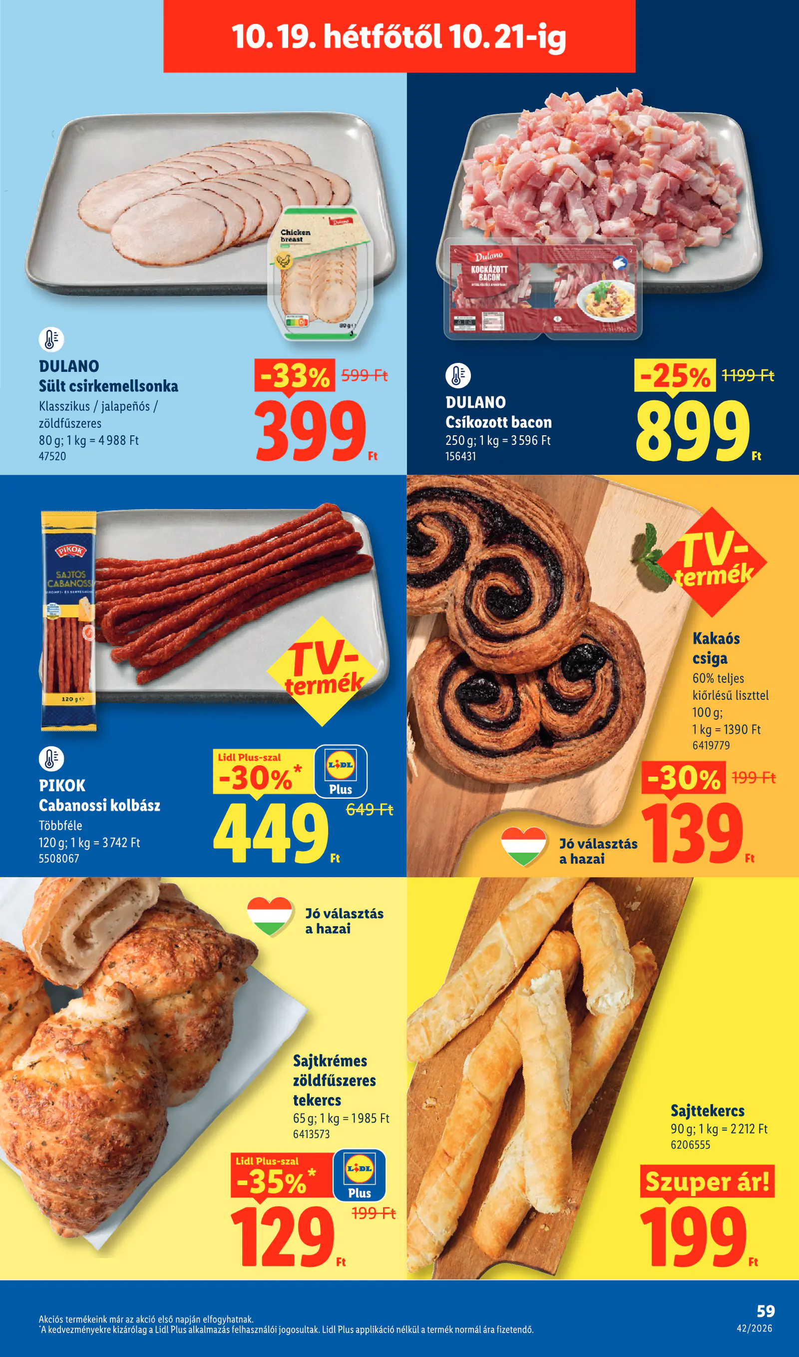 Lidl akciós újság, 42. hét, 59. oldal (okt. 15–21.)