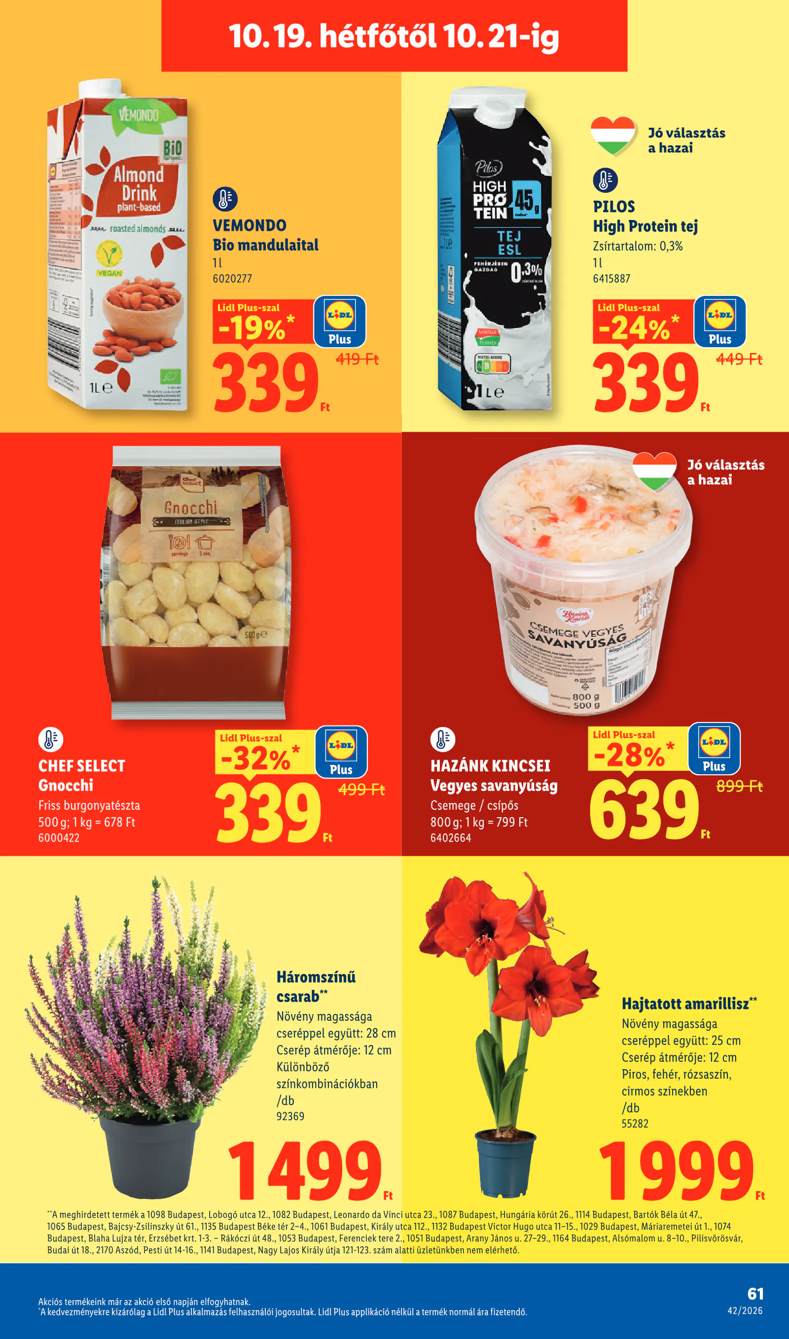 Lidl akciós újság, 42. hét, 61. oldal (okt. 15–21.)