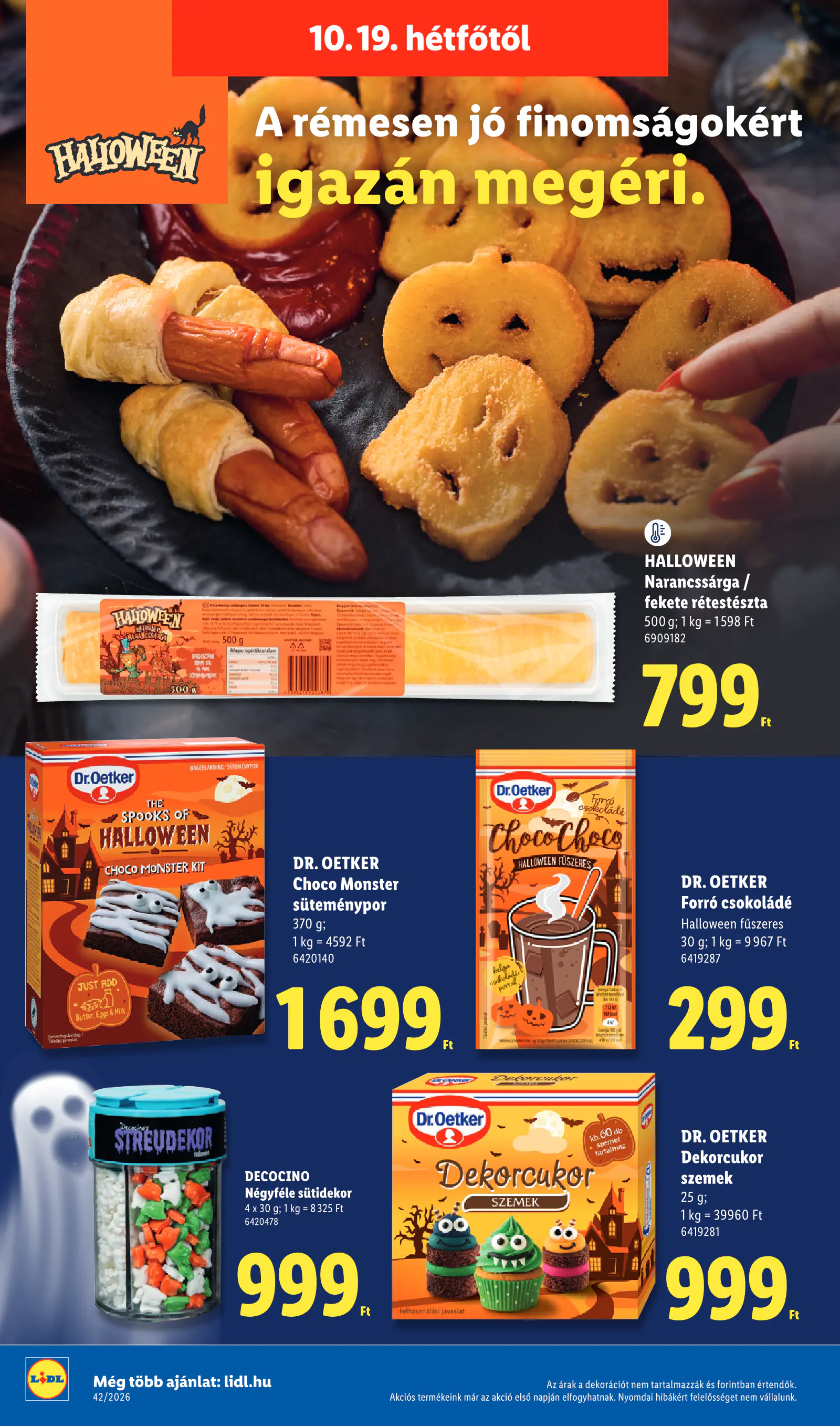 Lidl akciós újság, 42. hét, 62. oldal (okt. 15–21.)
