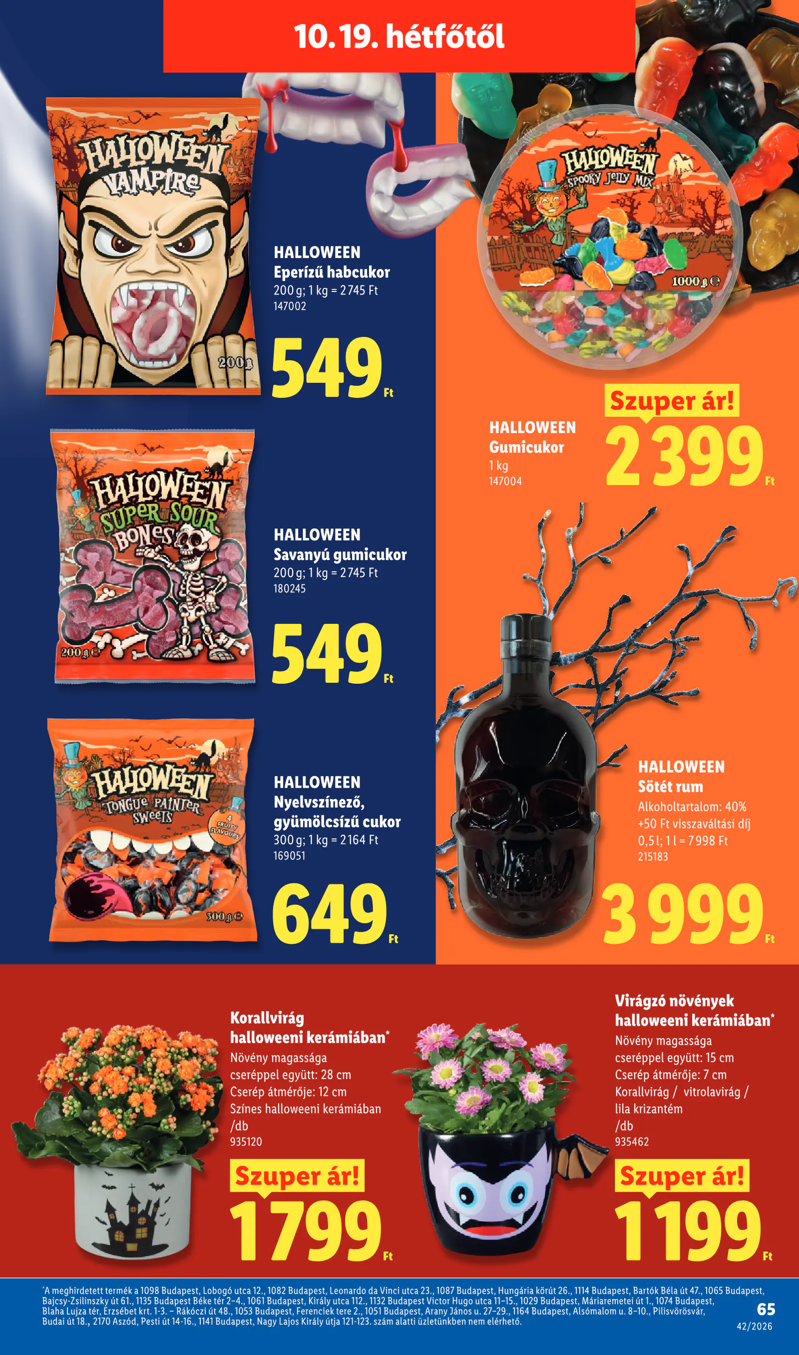Lidl akciós újság, 42. hét, 65. oldal (okt. 15–21.)