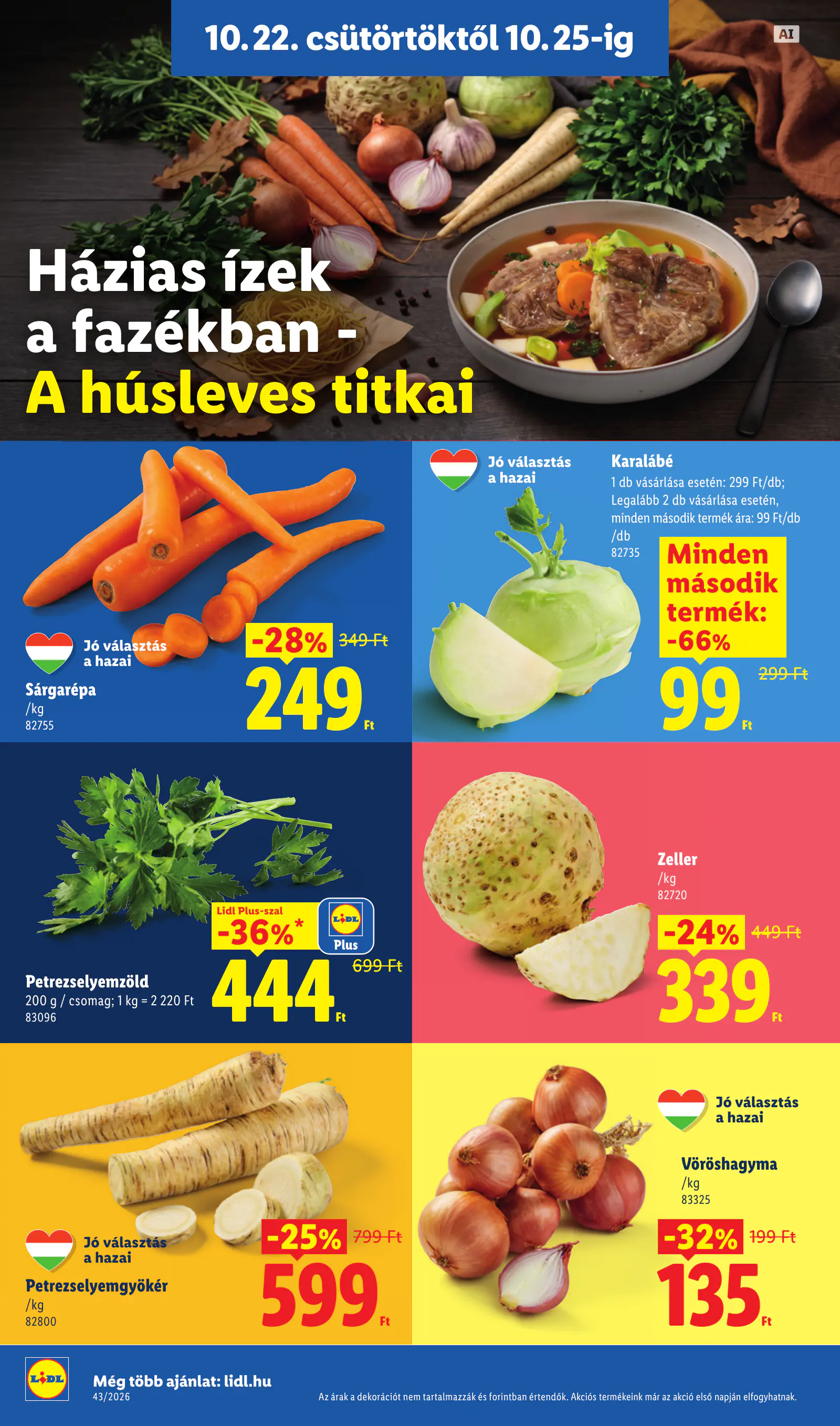 Lidl akciós újság, 43. hét, 6. oldal (okt. 22–28.)