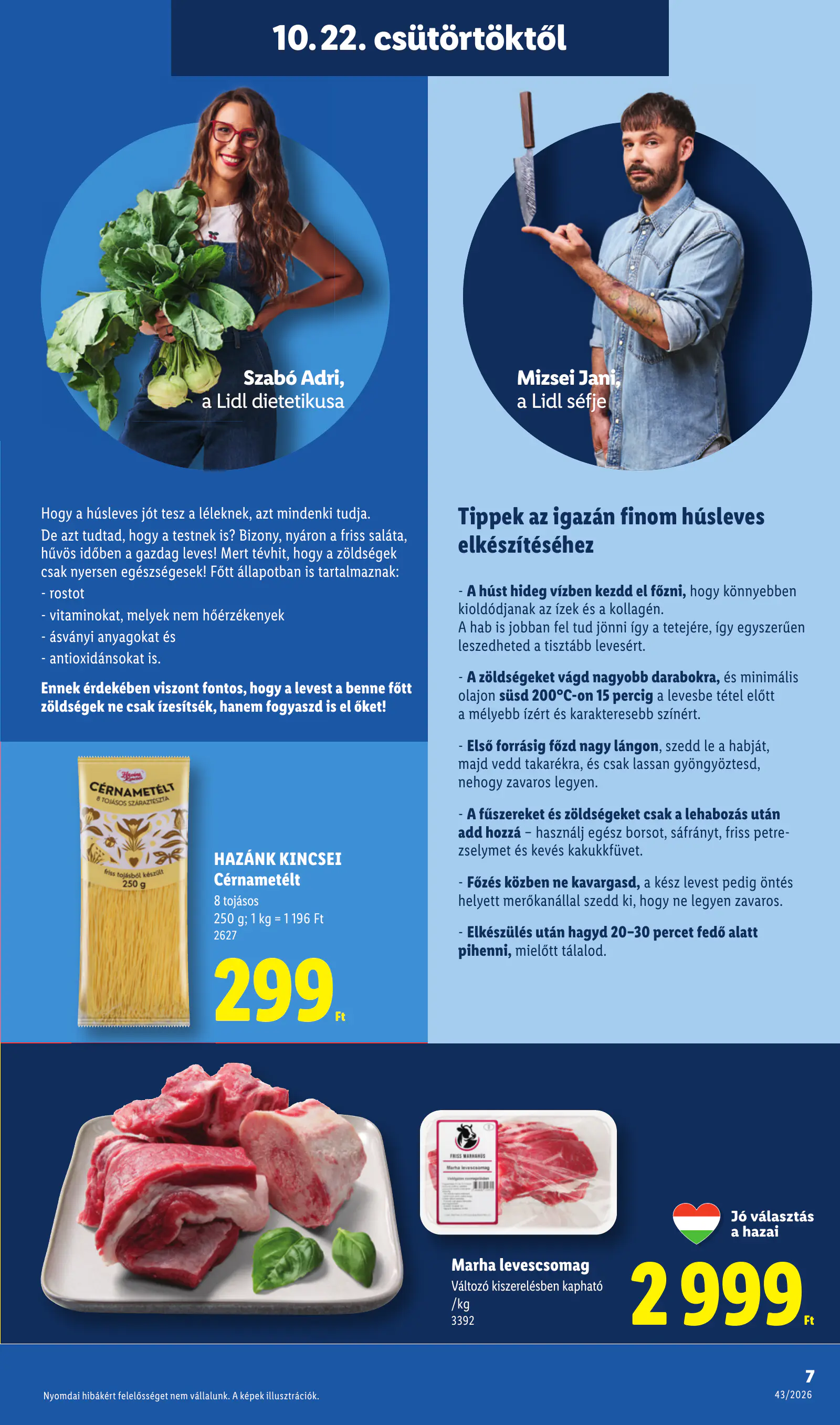 Lidl akciós újság, 43. hét, 7. oldal (okt. 22–28.)