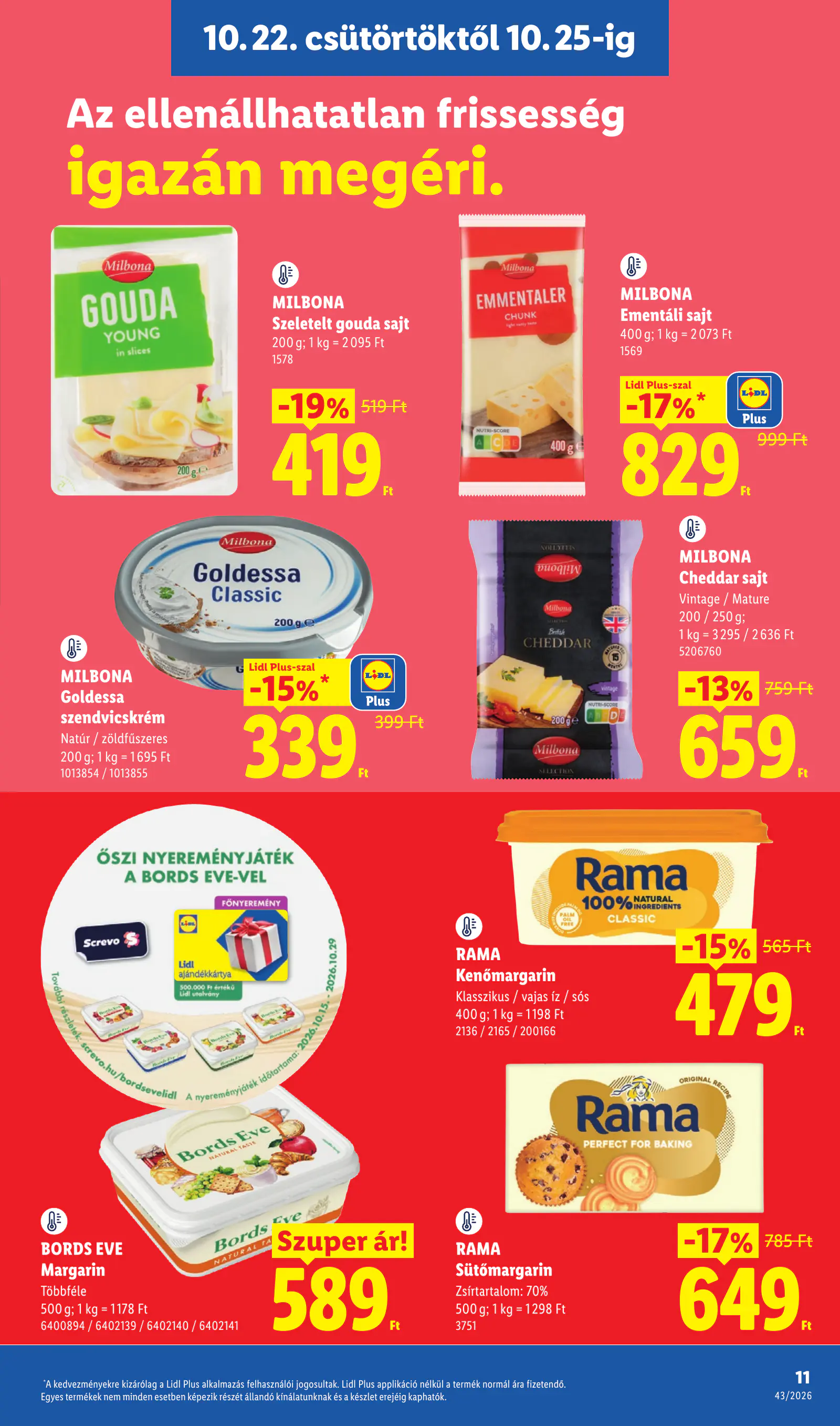 Lidl akciós újság, 43. hét, 11. oldal (okt. 22–28.)