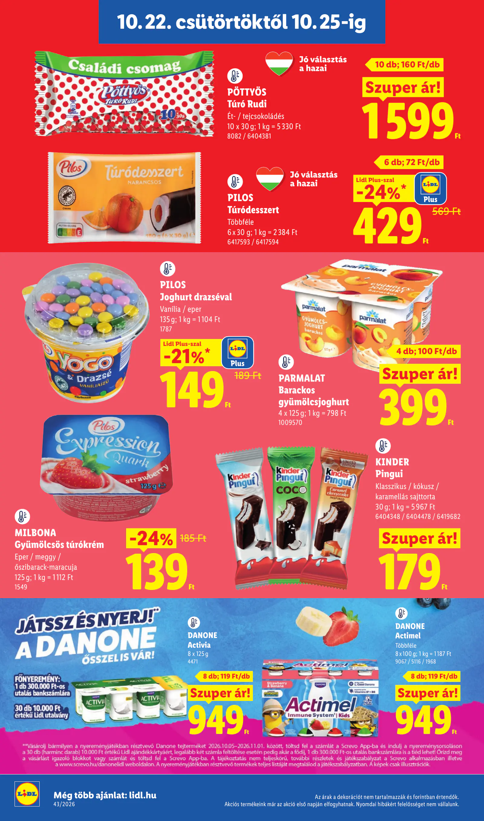 Lidl akciós újság, 43. hét, 12. oldal (okt. 22–28.)