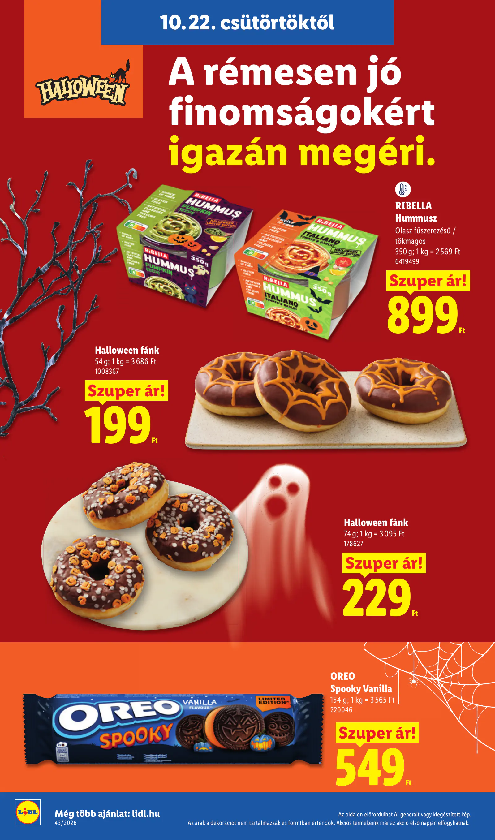 Lidl akciós újság, 43. hét, 22. oldal (okt. 22–28.)