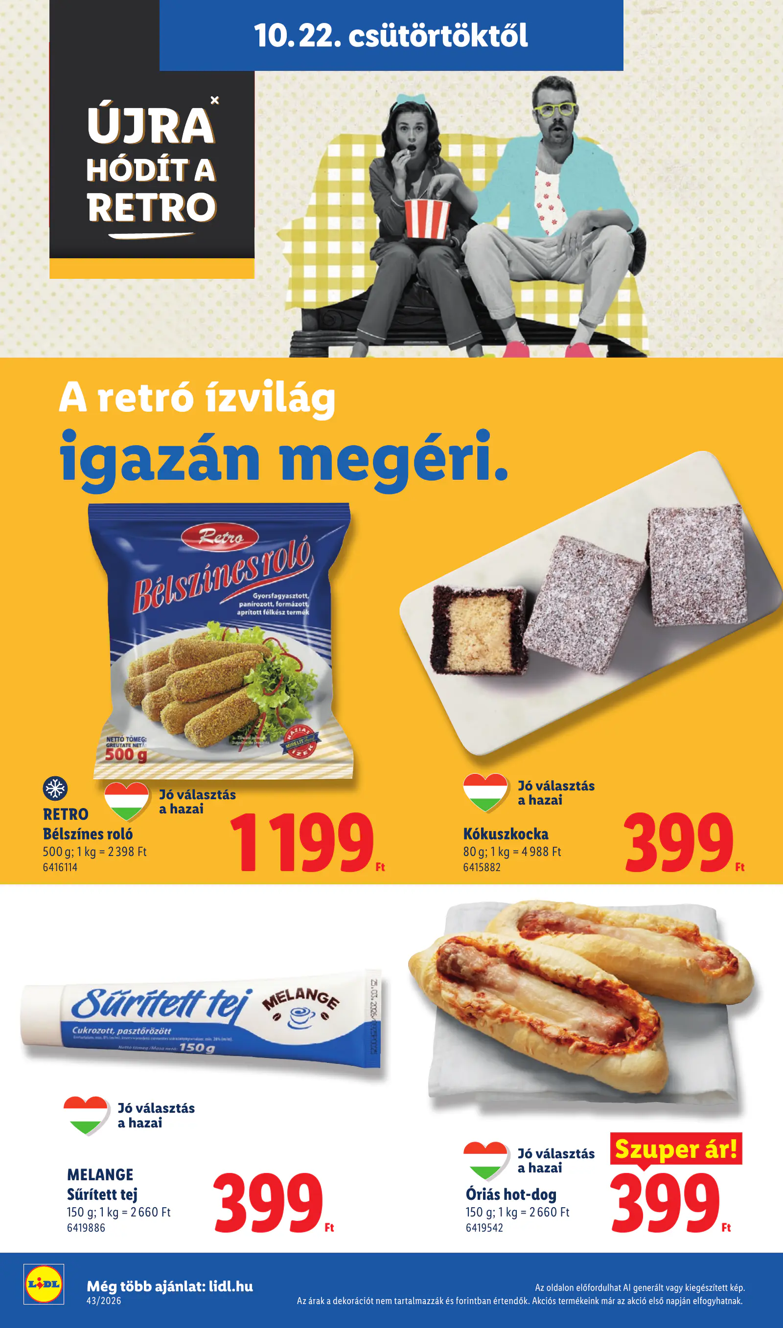 Lidl akciós újság, 43. hét, 26. oldal (okt. 22–28.)