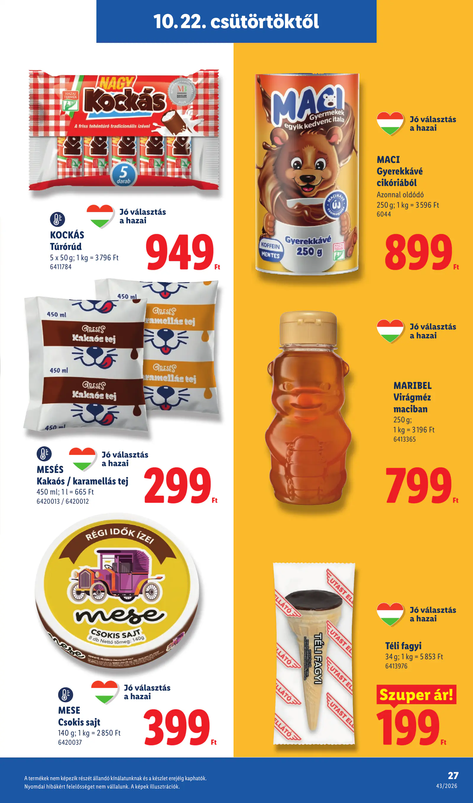 Lidl akciós újság, 43. hét, 27. oldal (okt. 22–28.)