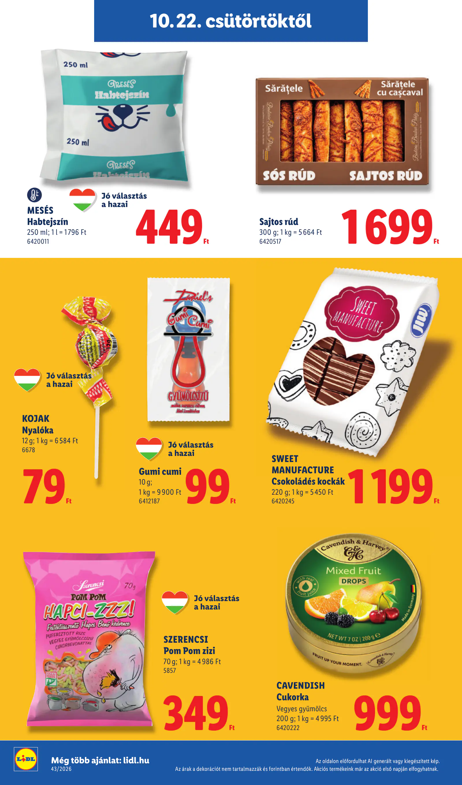 Lidl akciós újság, 43. hét, 28. oldal (okt. 22–28.)