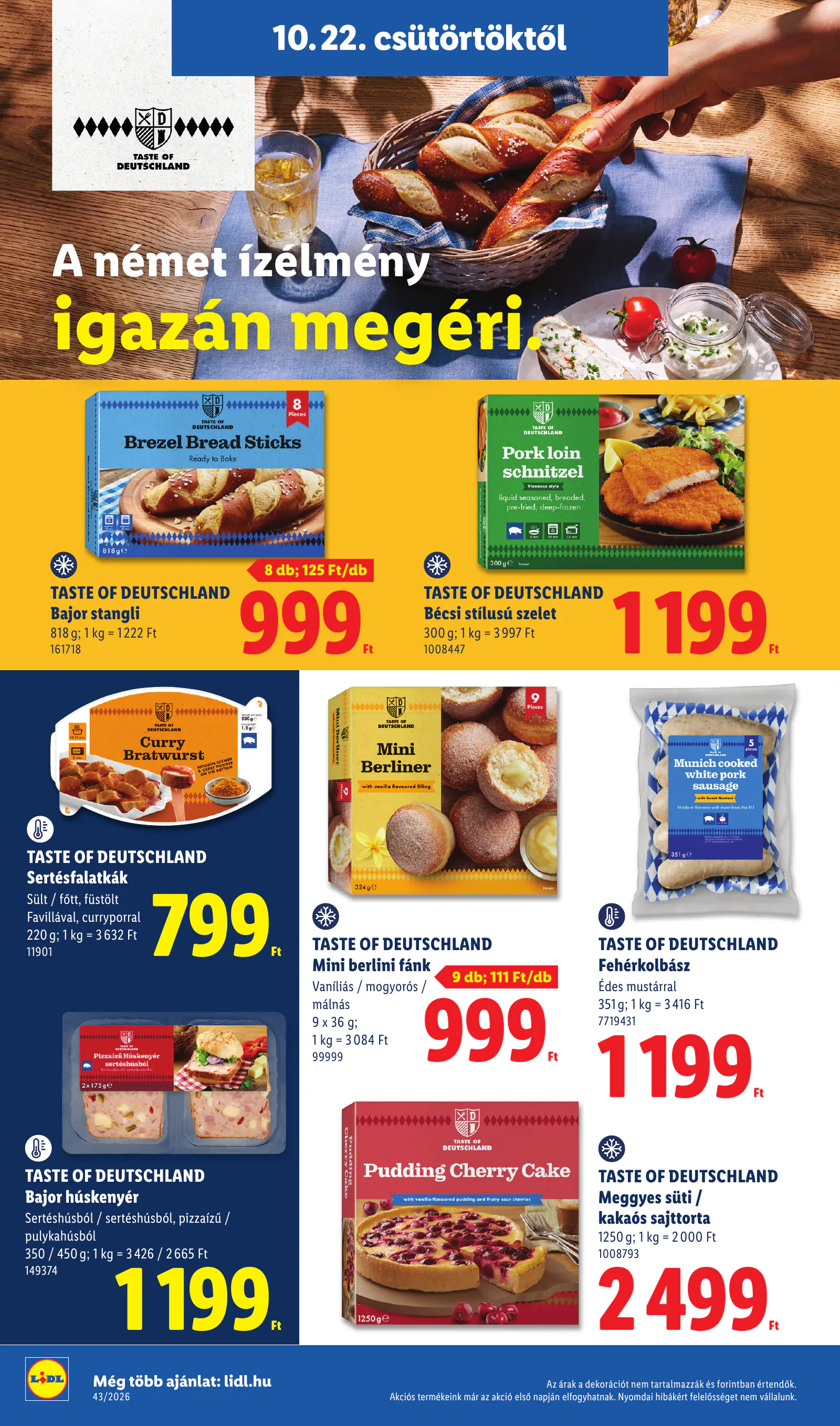 Lidl akciós újság, 43. hét, 30. oldal (okt. 22–28.)