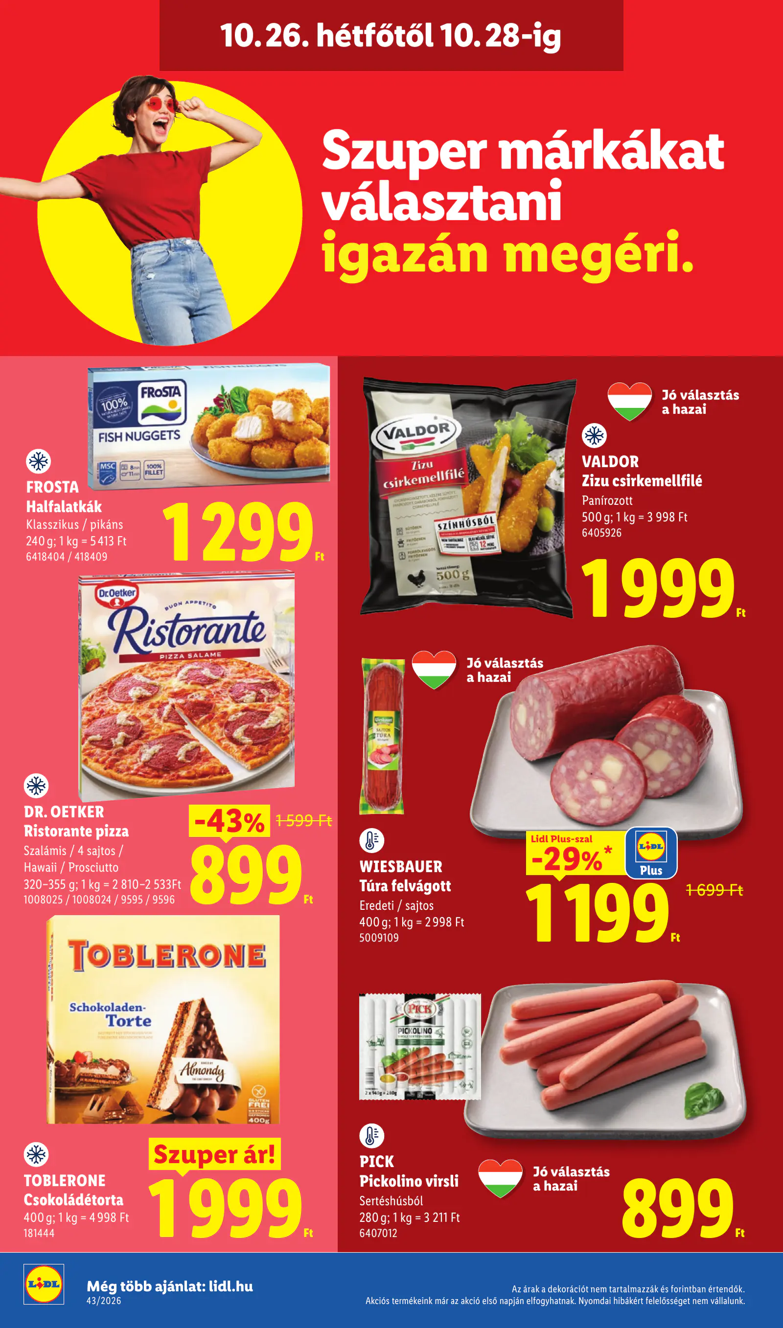Lidl akciós újság, 43. hét, 62. oldal (okt. 22–28.)