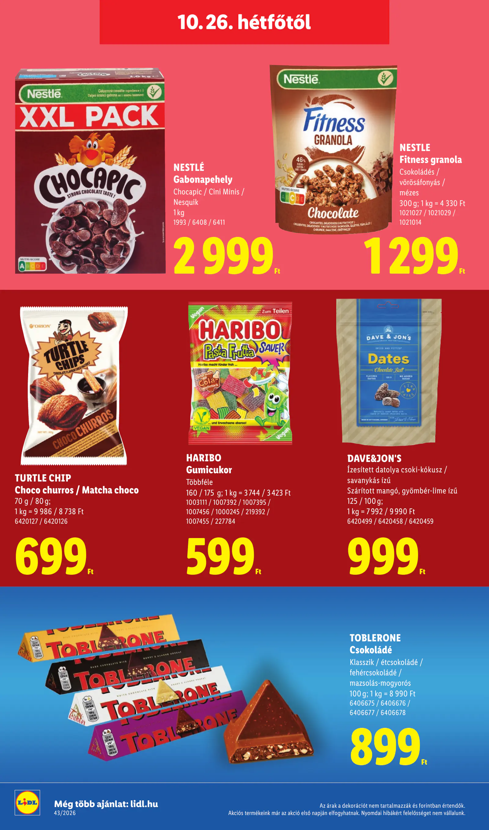 Lidl akciós újság, 43. hét, 66. oldal (okt. 22–28.)
