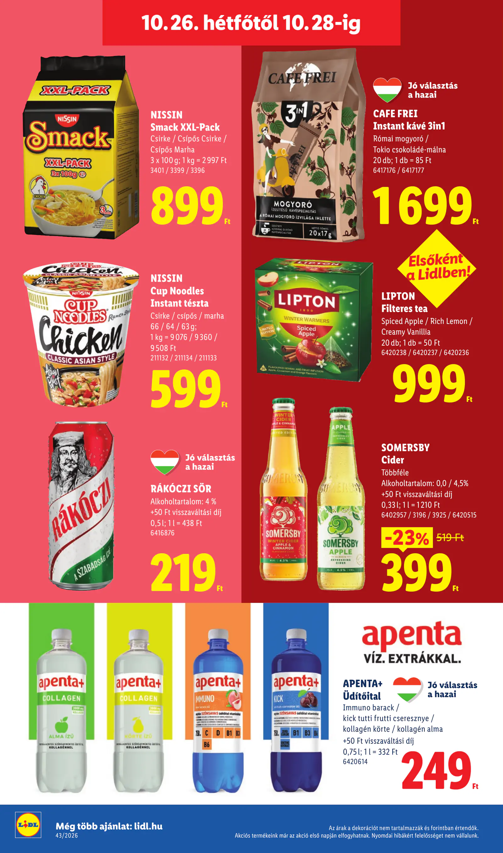 Lidl akciós újság, 43. hét, 68. oldal (okt. 22–28.)