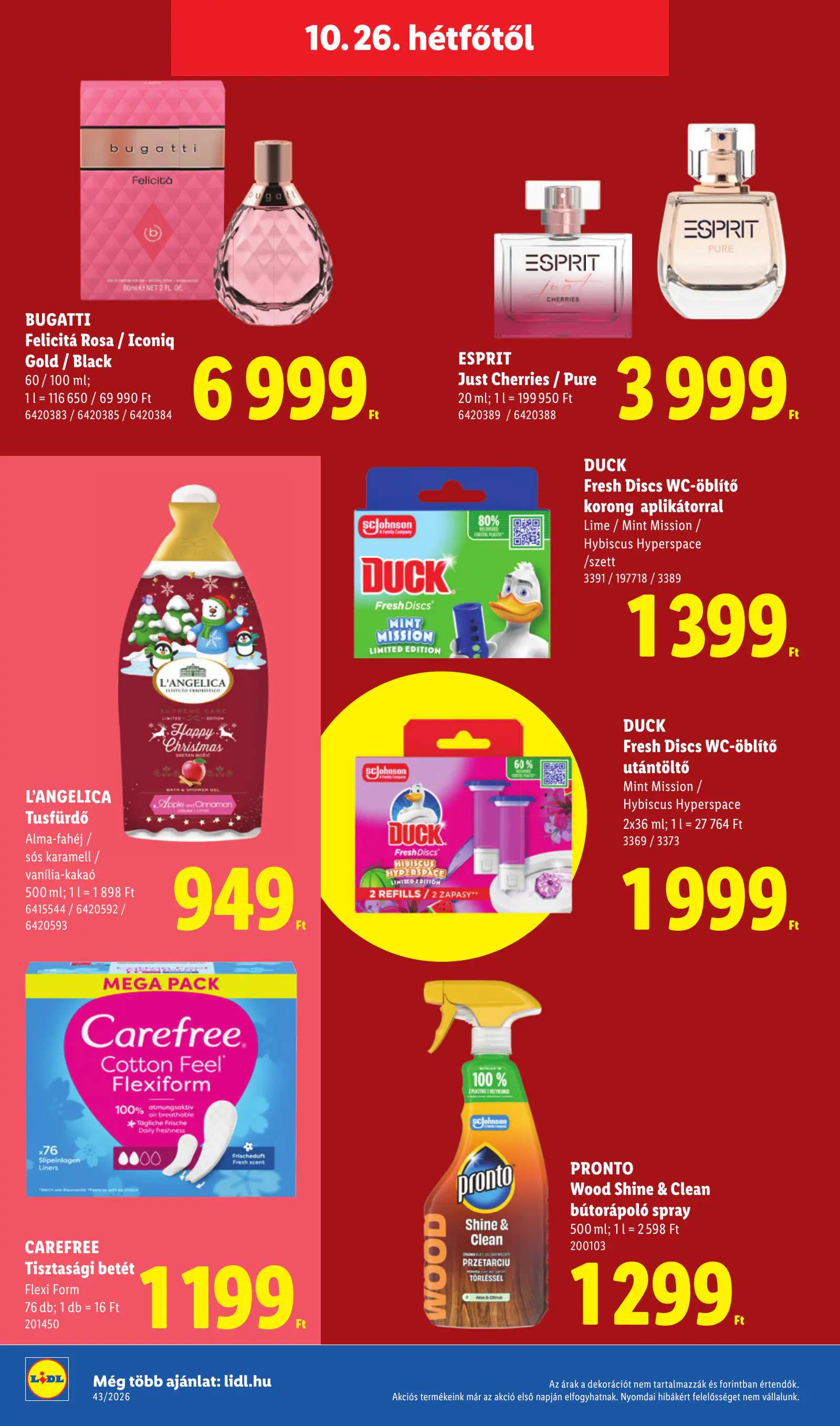 Lidl akciós újság, 43. hét, 74. oldal (okt. 22–28.)