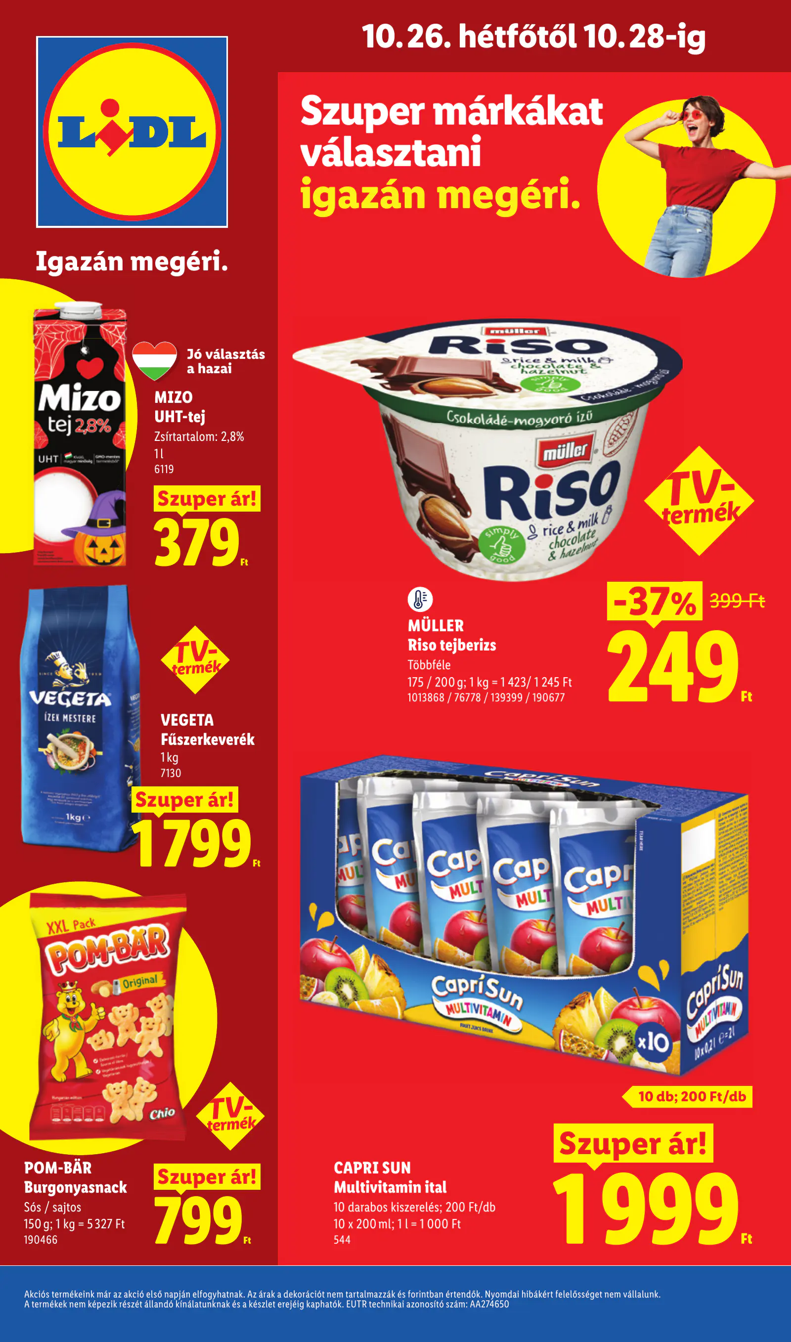 Lidl akciós újság, 43. hét, 76. oldal (okt. 22–28.)