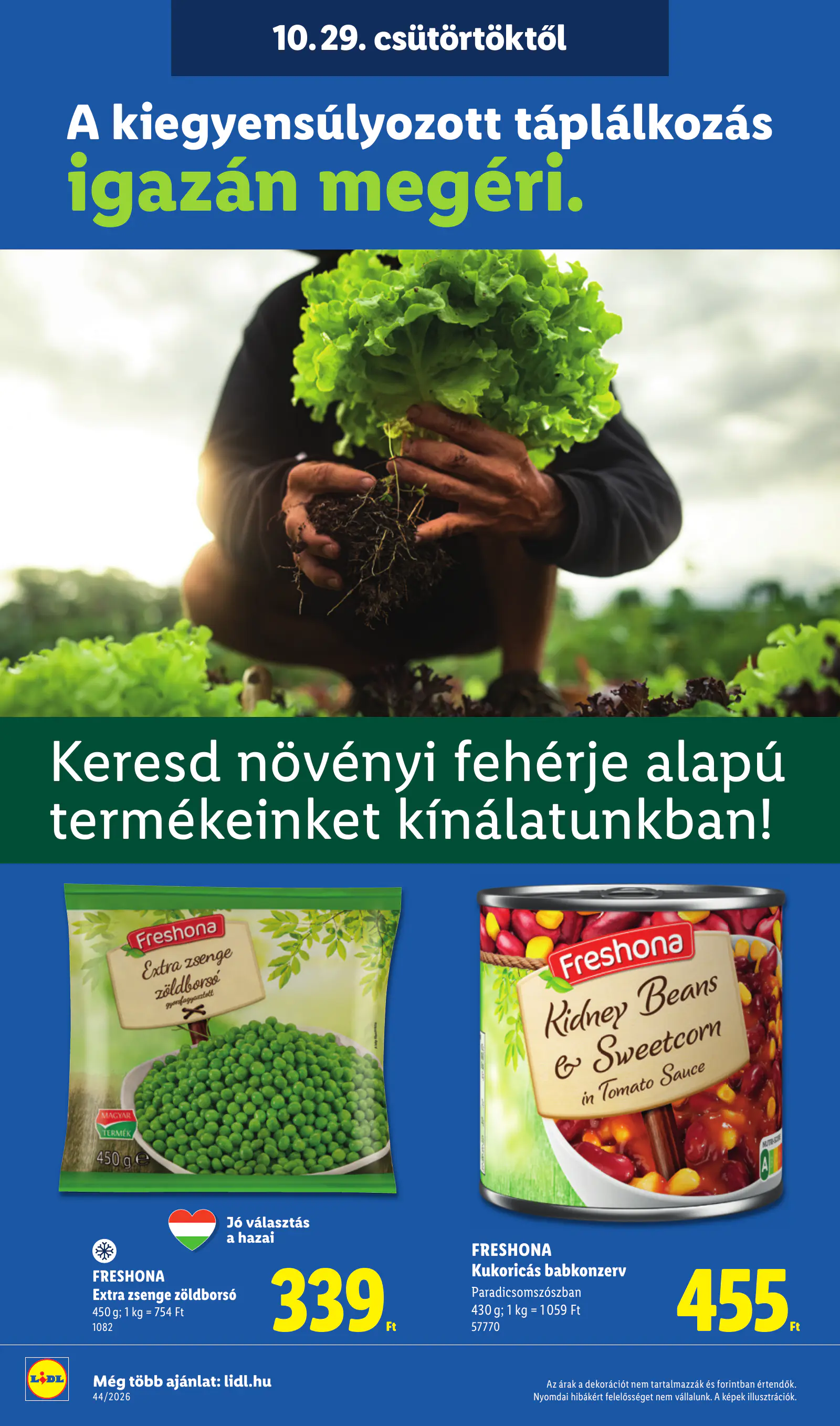 Lidl akciós újság, 44. hét, 30. oldal (okt. 29. – nov. 4.)