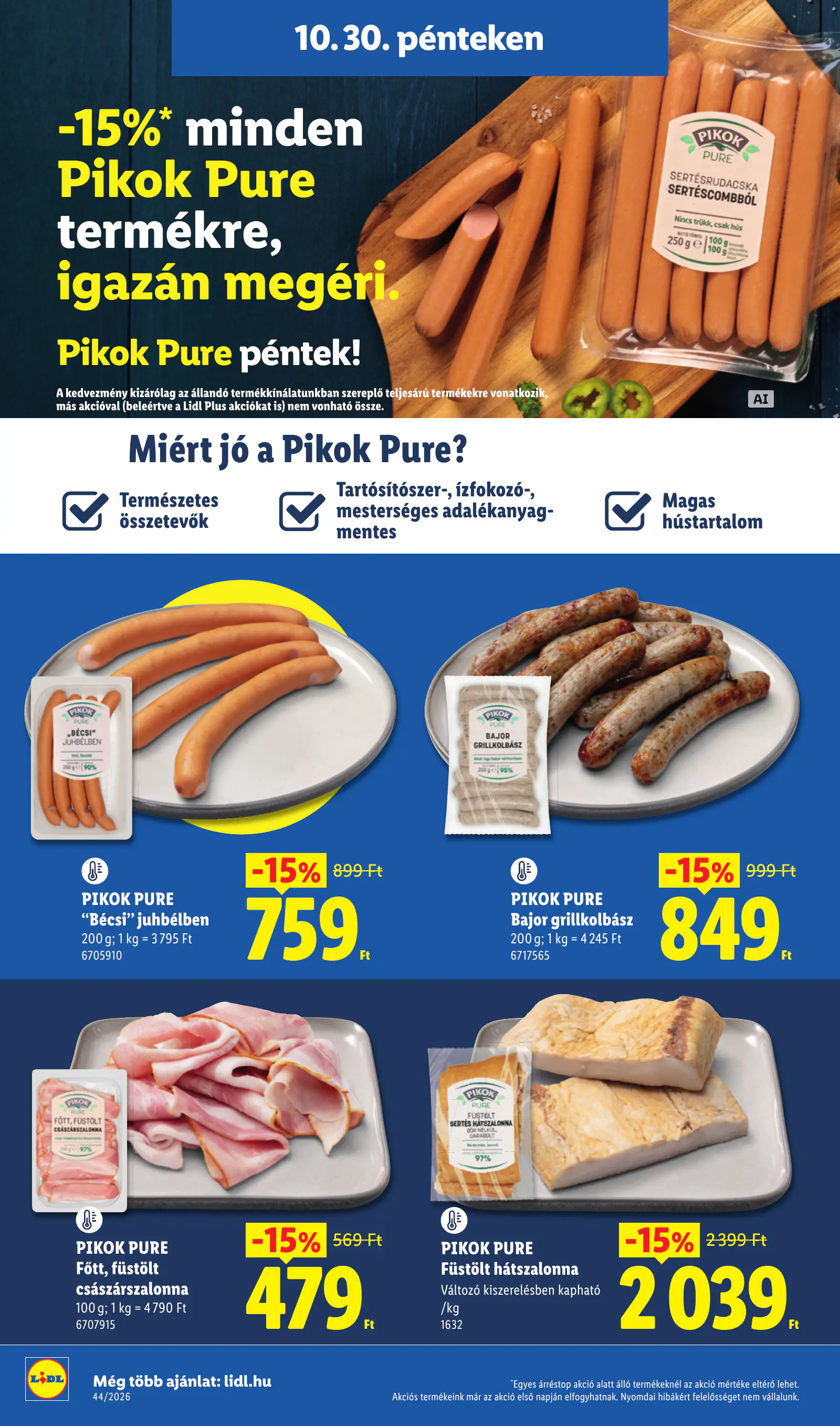 Lidl akciós újság, 44. hét, 42. oldal (okt. 29. – nov. 4.)