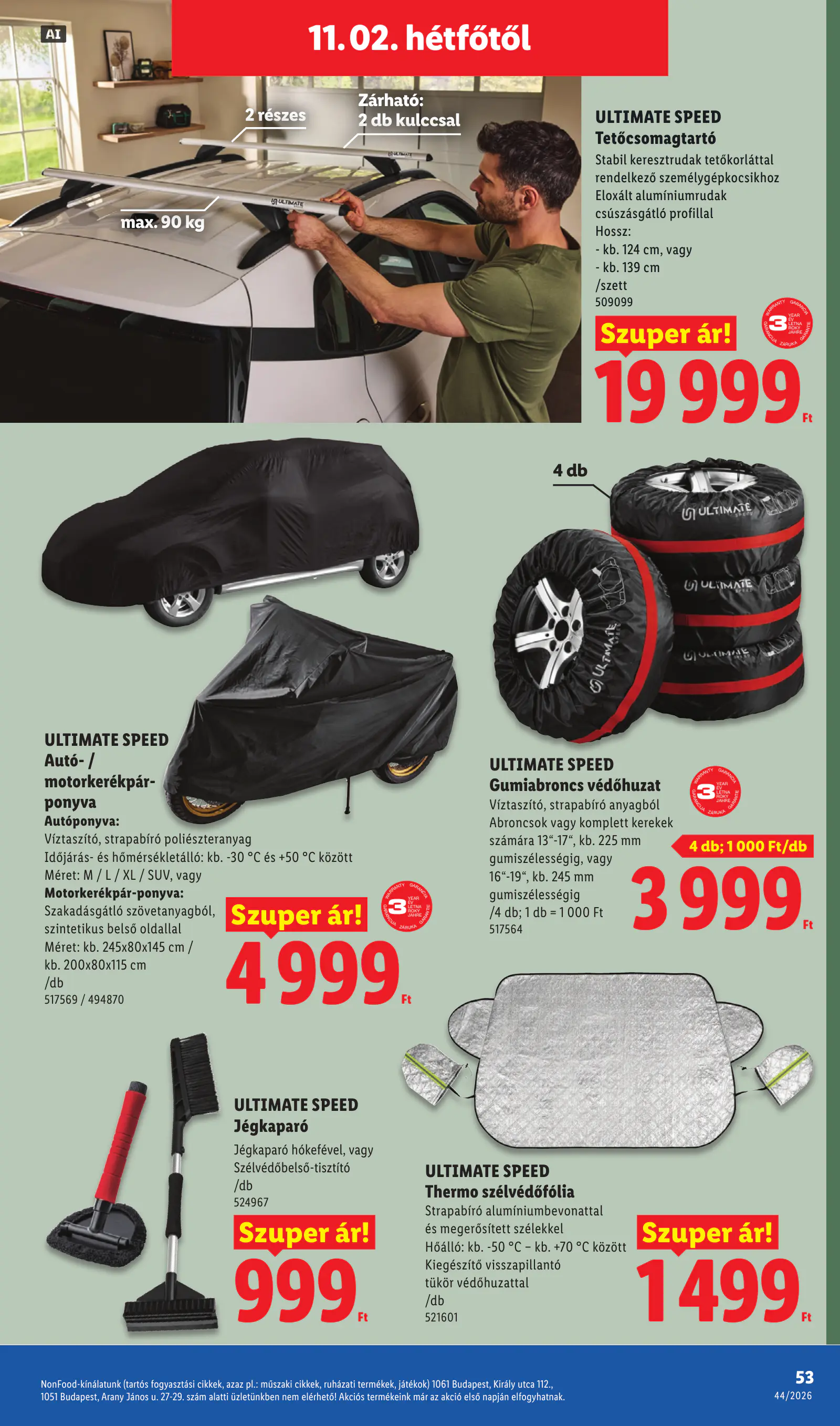Lidl akciós újság, 44. hét, 53. oldal (okt. 29. – nov. 4.)