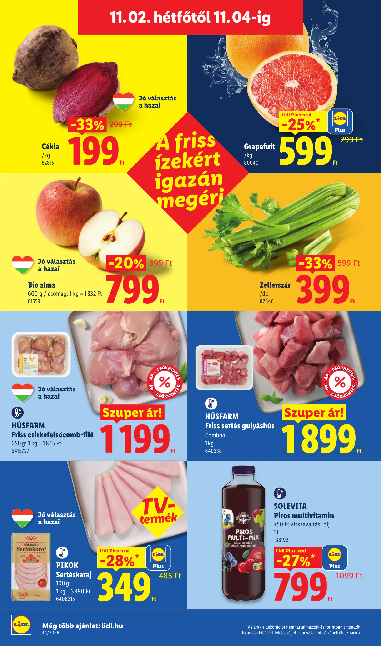 Lidl akciós újság, 44. hét, 60. oldal (okt. 29. – nov. 4.)