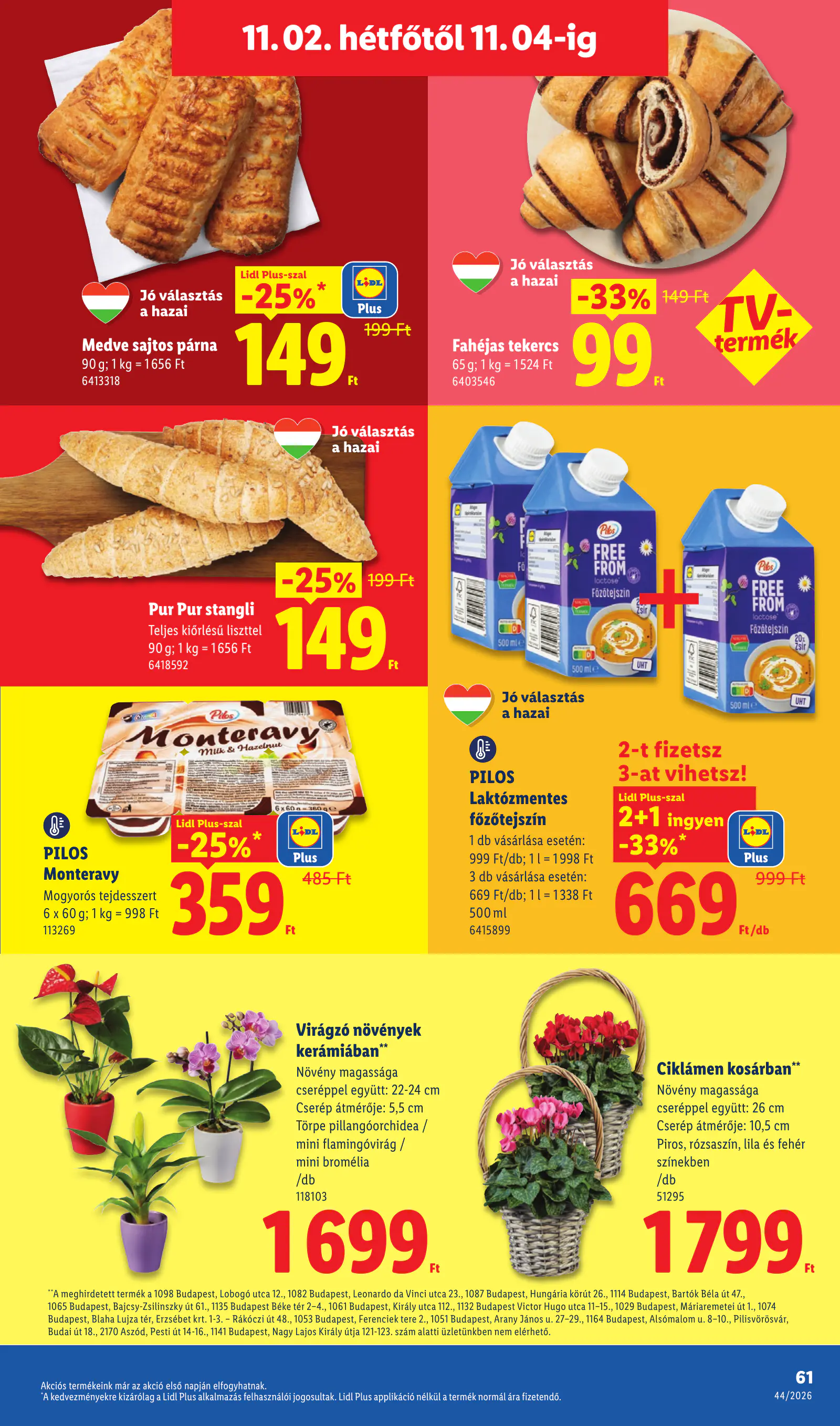 Lidl akciós újság, 44. hét, 61. oldal (okt. 29. – nov. 4.)