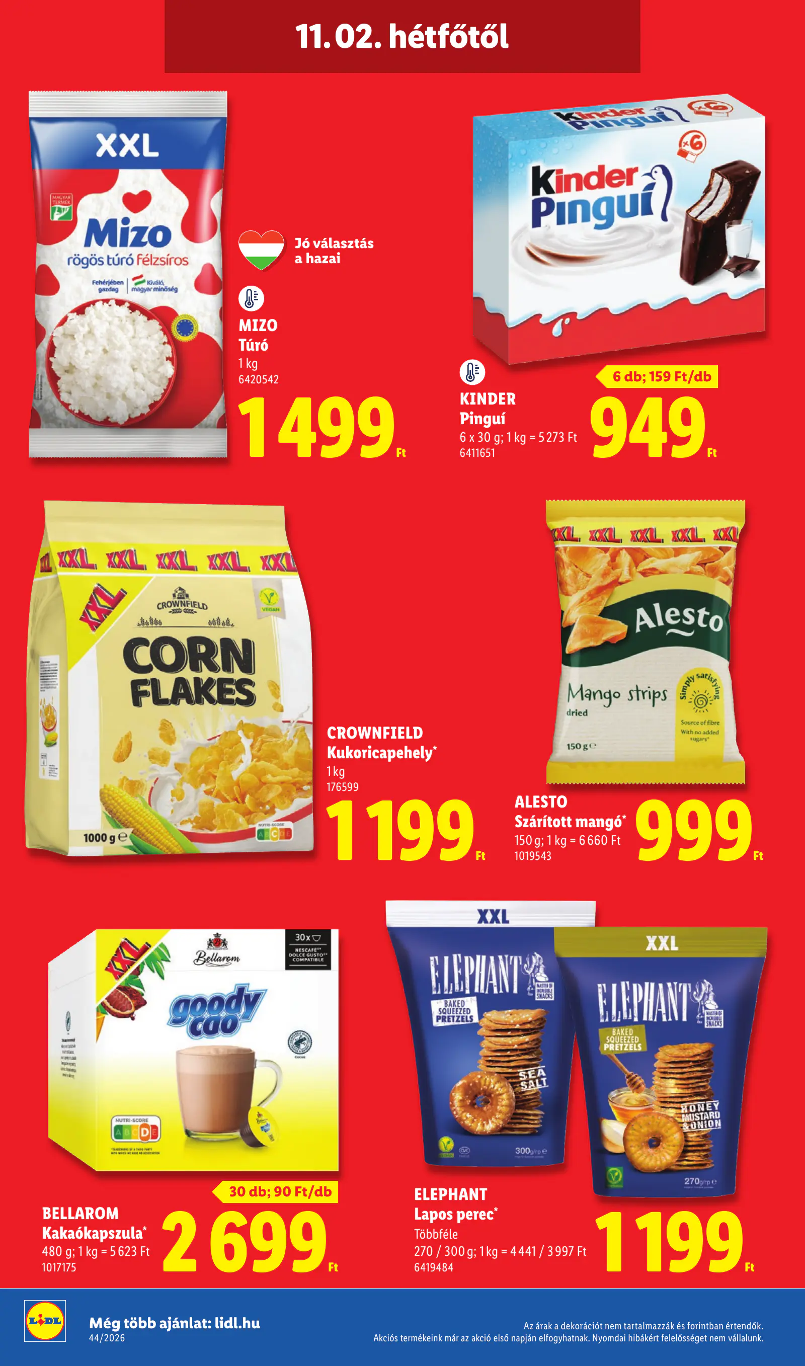 Lidl akciós újság, 44. hét, 70. oldal (okt. 29. – nov. 4.)