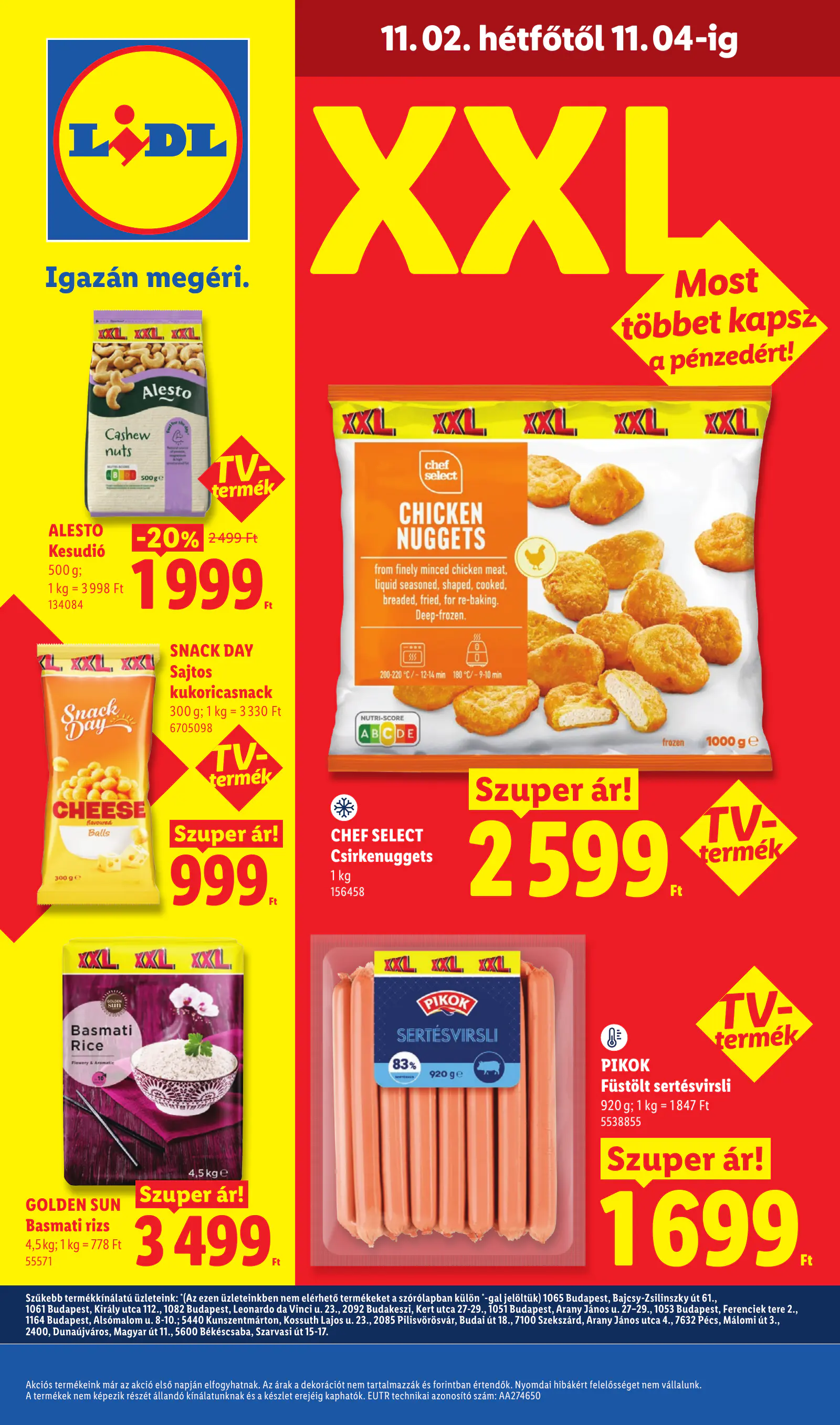 Lidl akciós újság, 44. hét, 72. oldal (okt. 29. – nov. 4.)