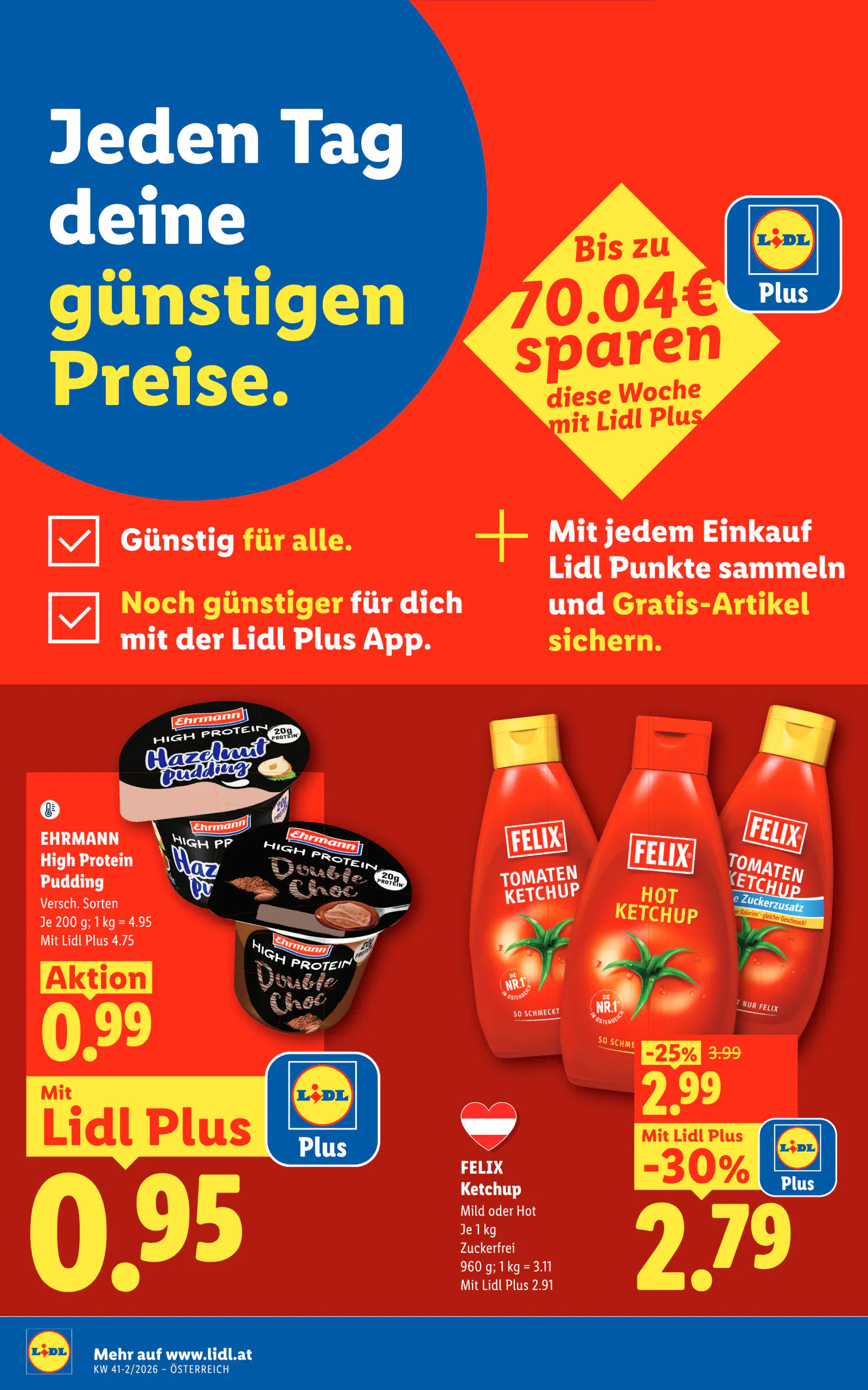 Lidl Ausztria Flugblatt, 8. oldal (okt. 8–14.)
