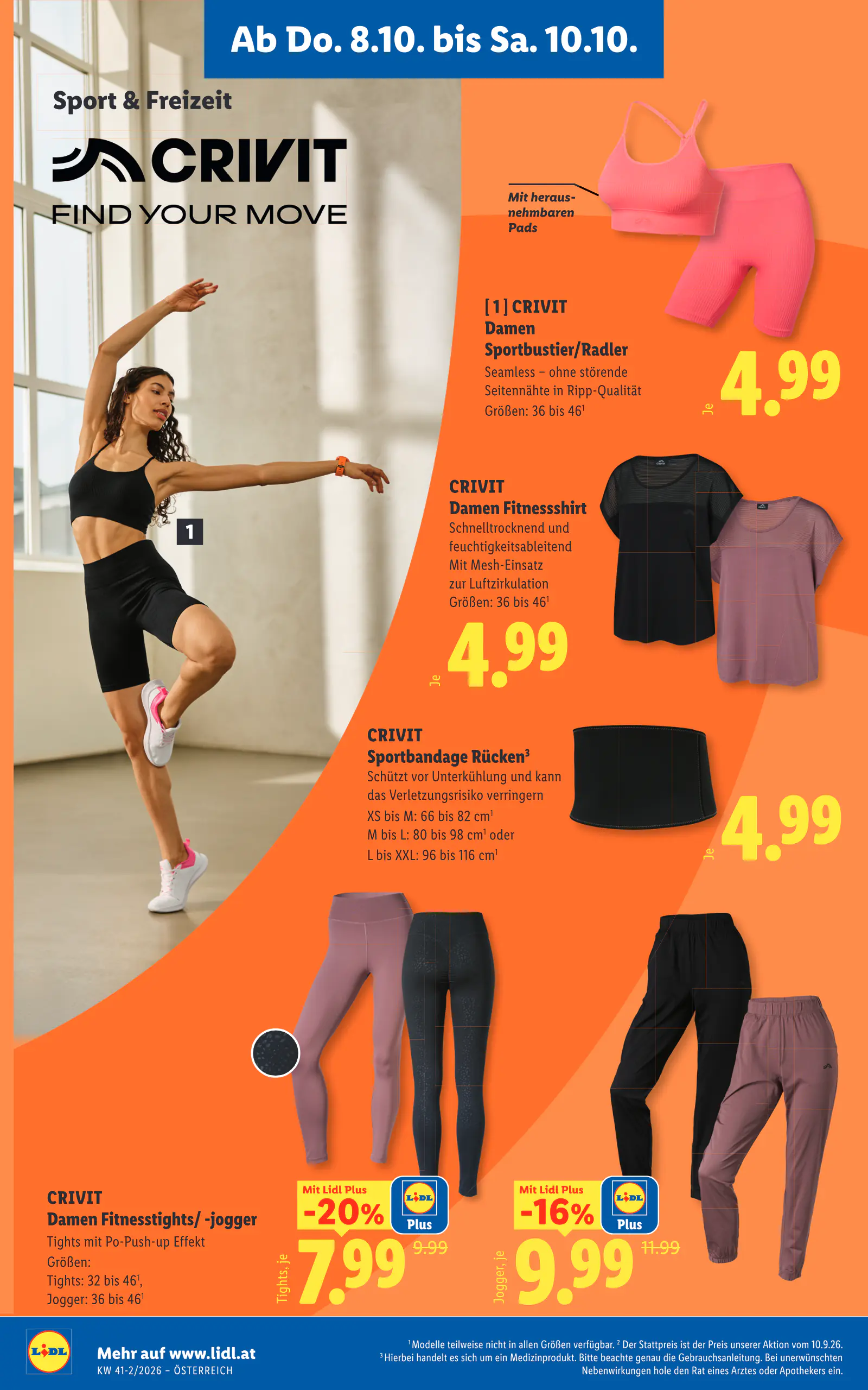 Lidl Ausztria Flugblatt, 24. oldal (okt. 8–14.)