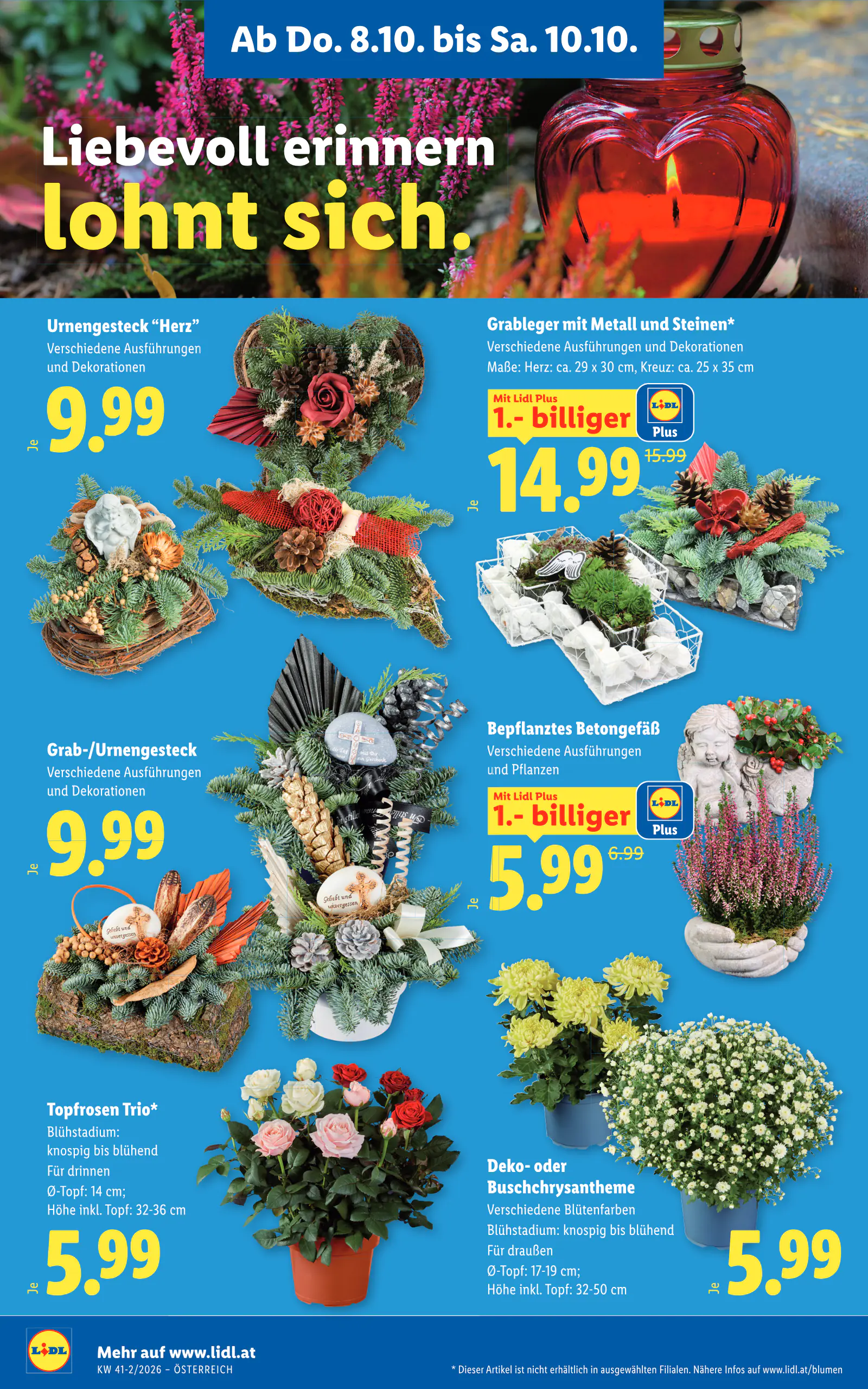 Lidl Ausztria Flugblatt, 30. oldal (okt. 8–14.)