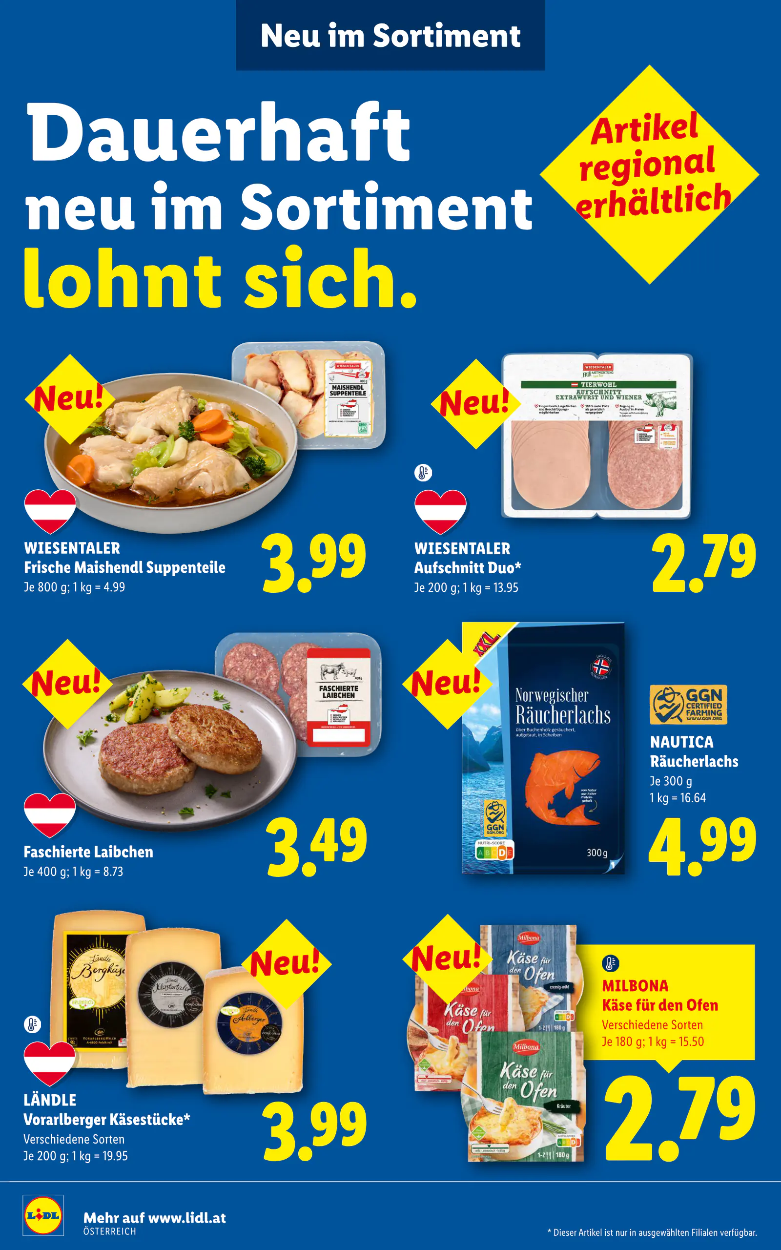 Lidl Ausztria Flugblatt, 51. oldal (okt. 8–14.)