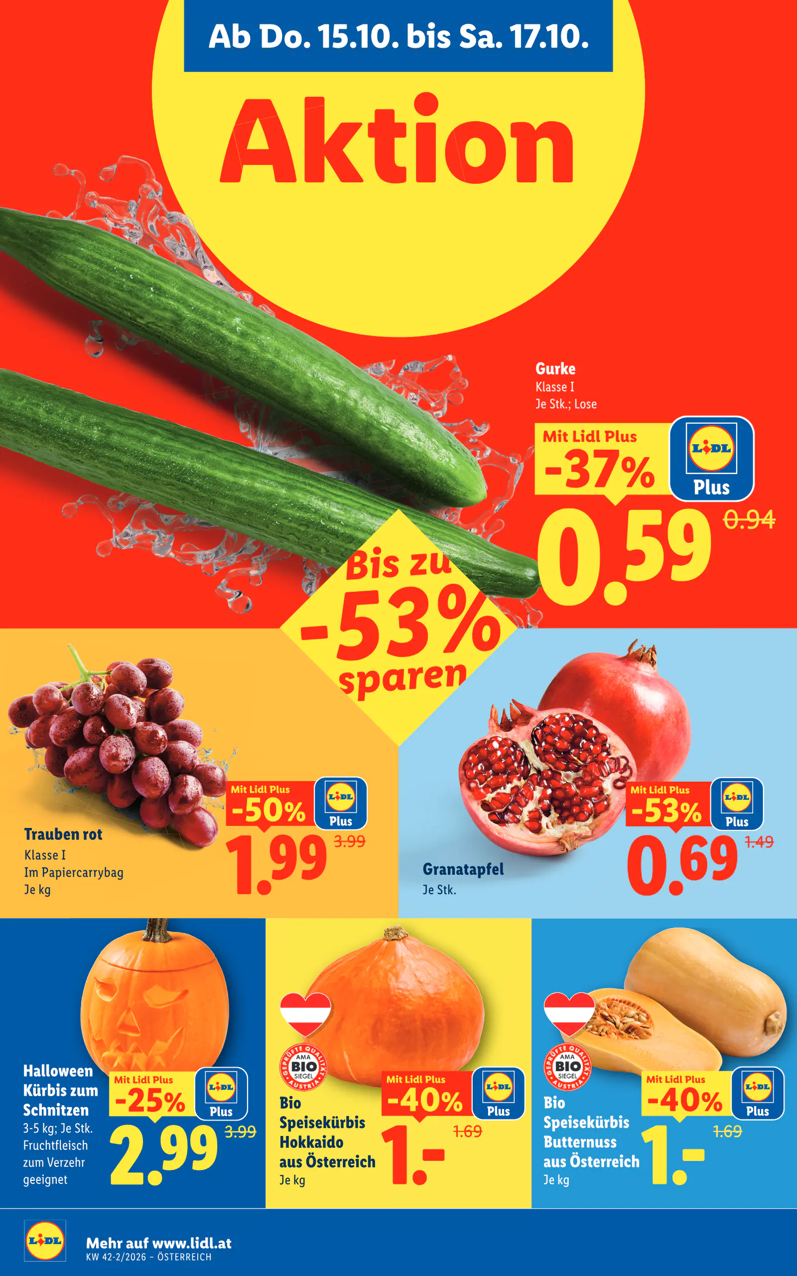 Lidl Ausztria Flugblatt, 4. oldal (okt. 15–21.)